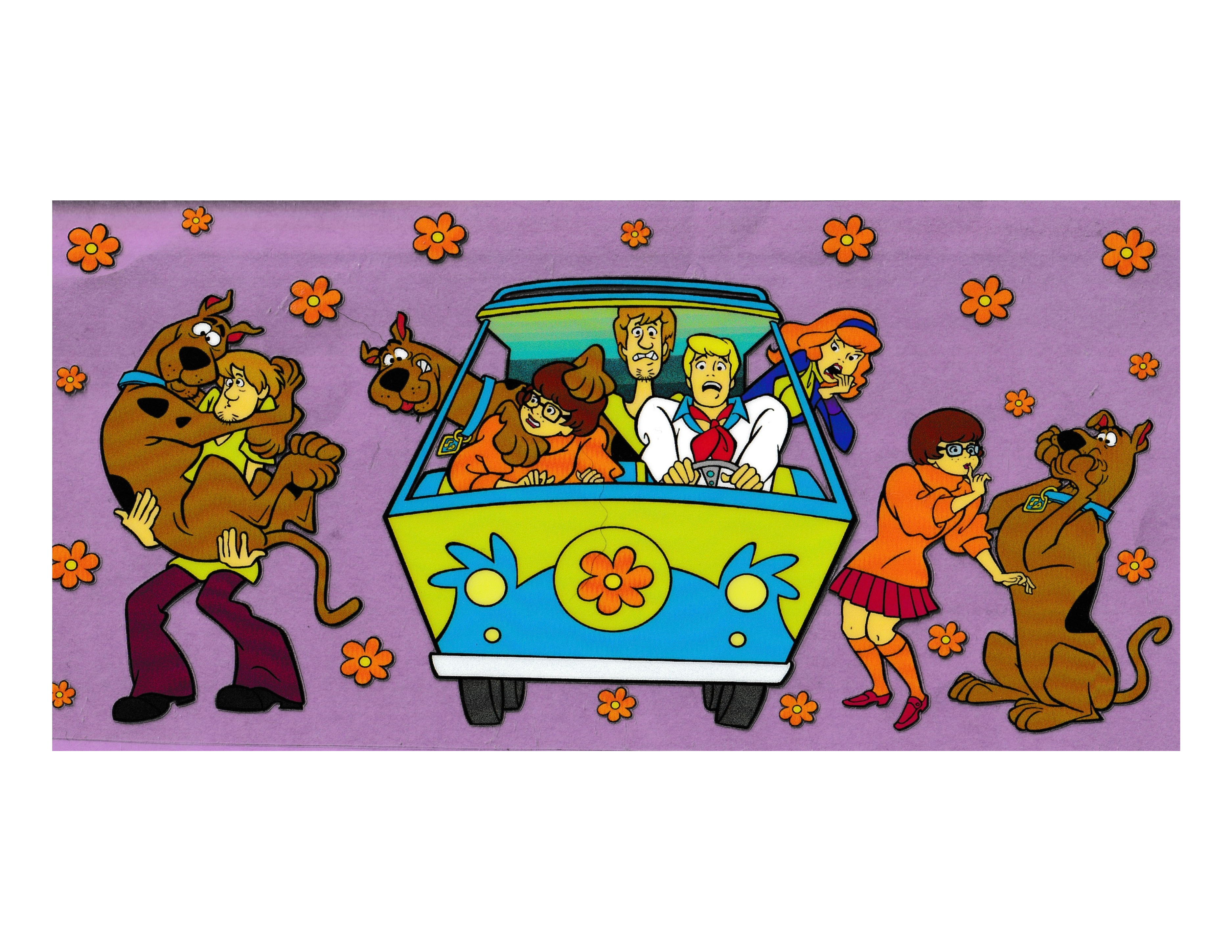 16oz Cup Wrap Mystery Machine Group