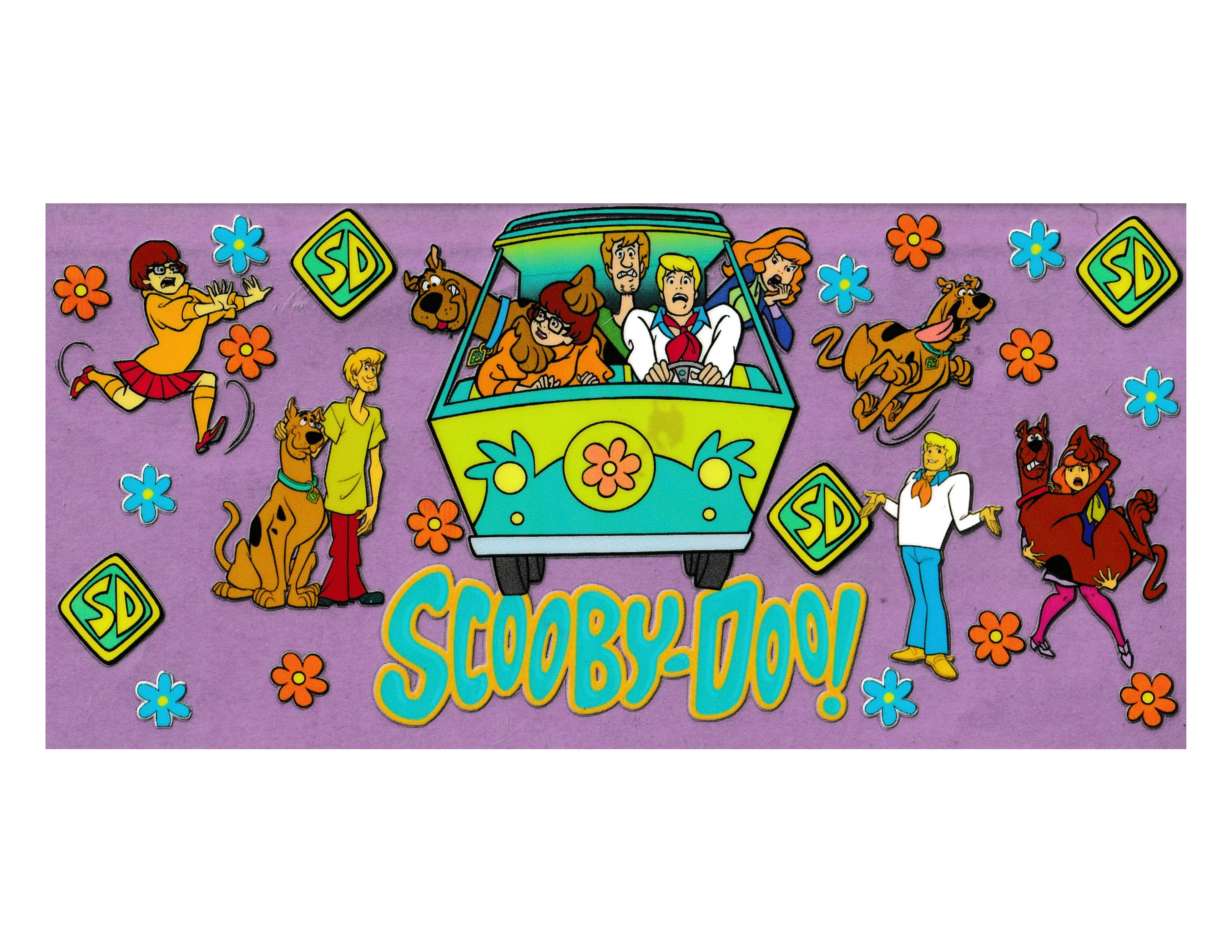 16oz Cup Wrap Mystery Machine Group