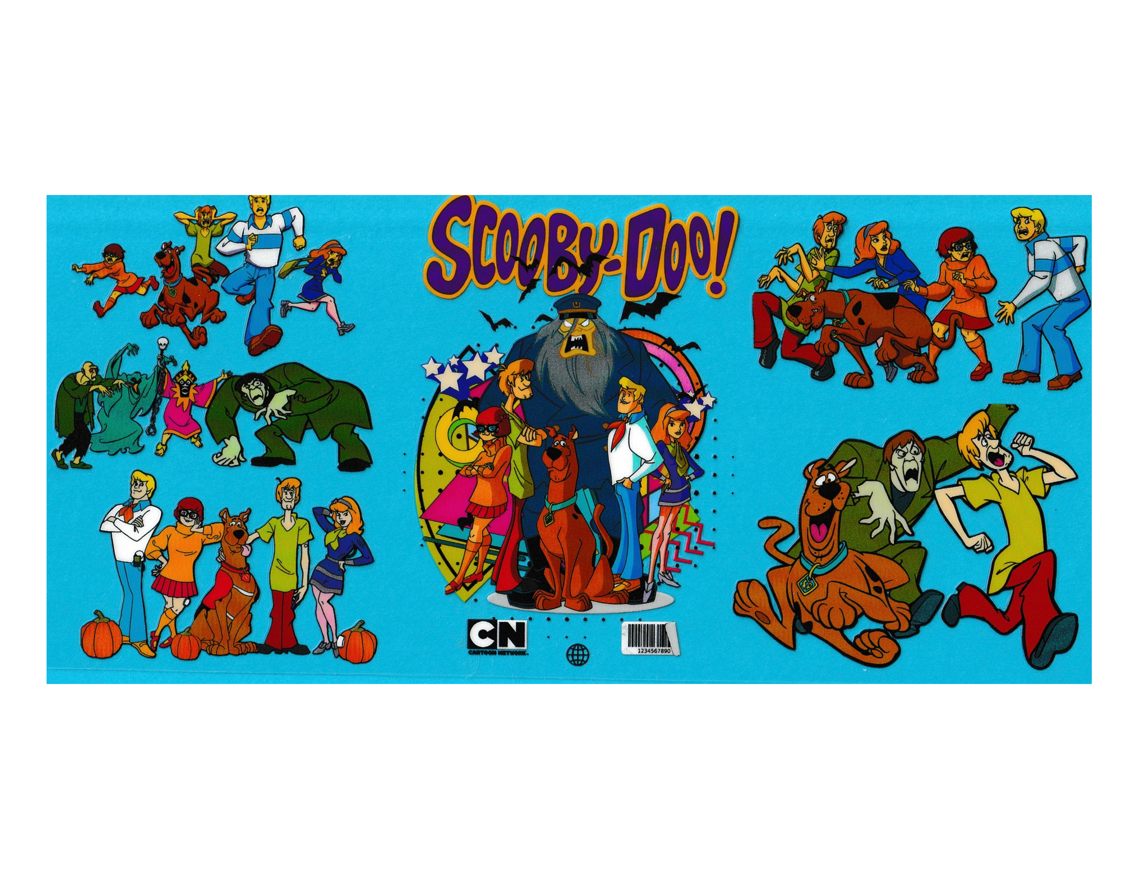 16oz Cup Wrap Mystery Machine Group