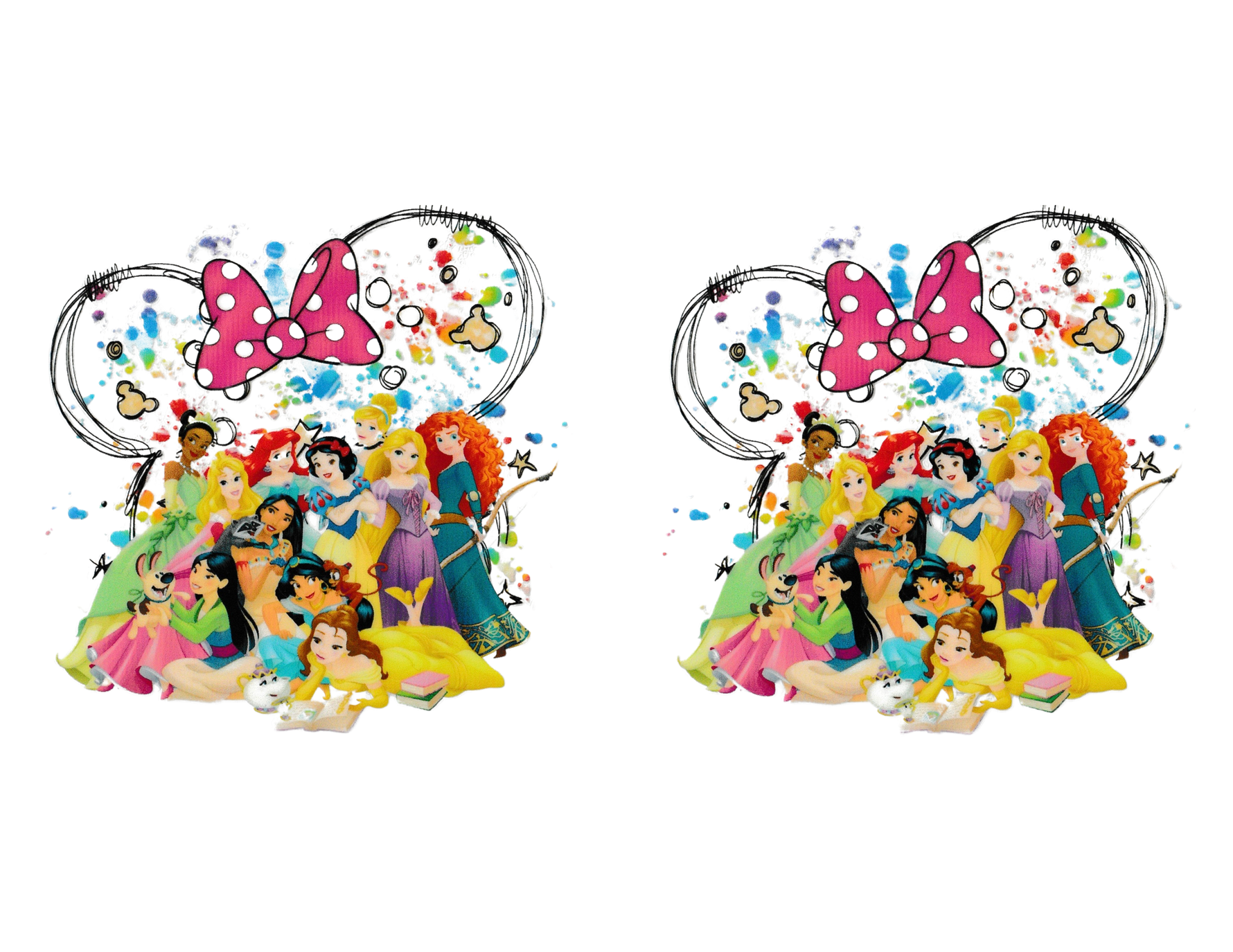 16oz Cup Wrap Multiple Characters