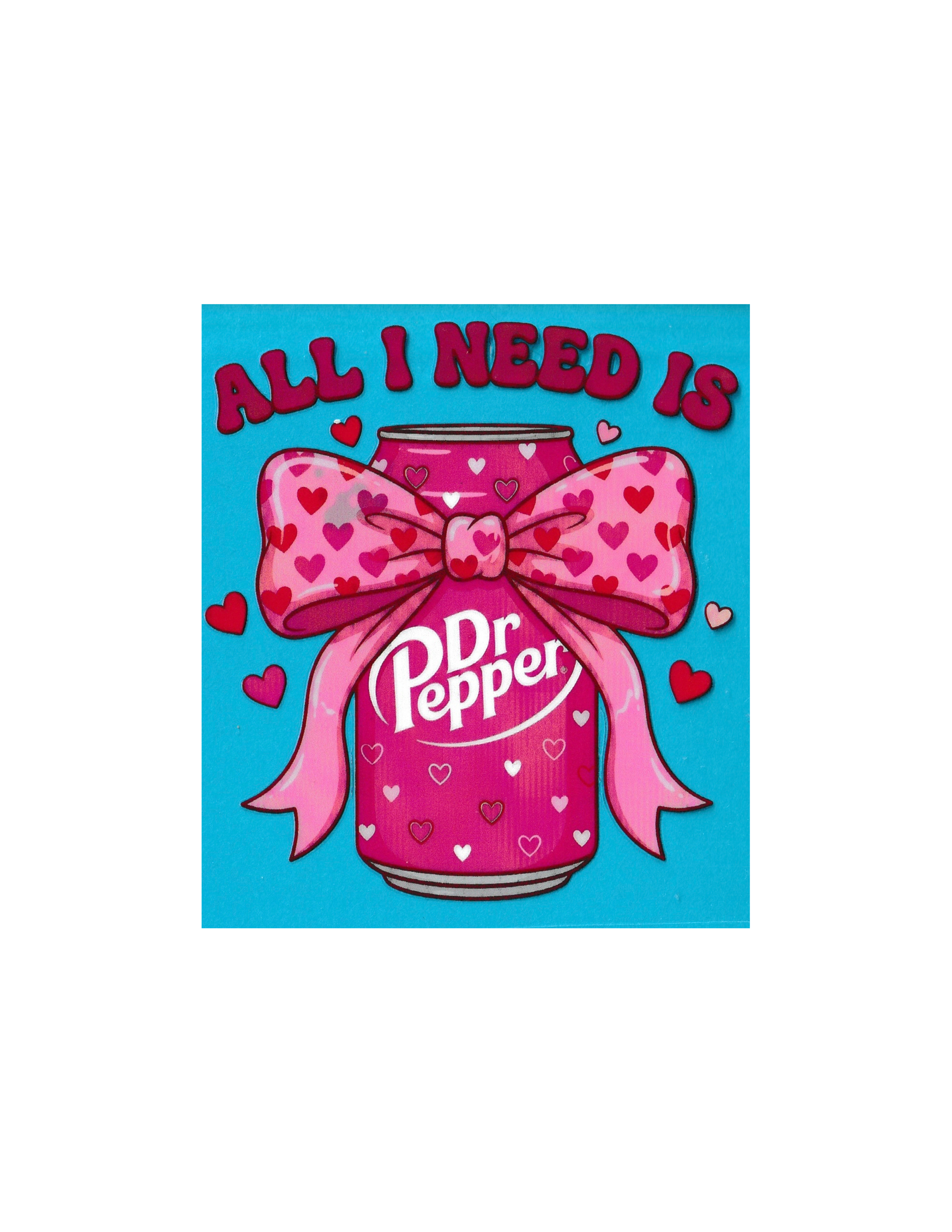 4in Cup Decal Drinks