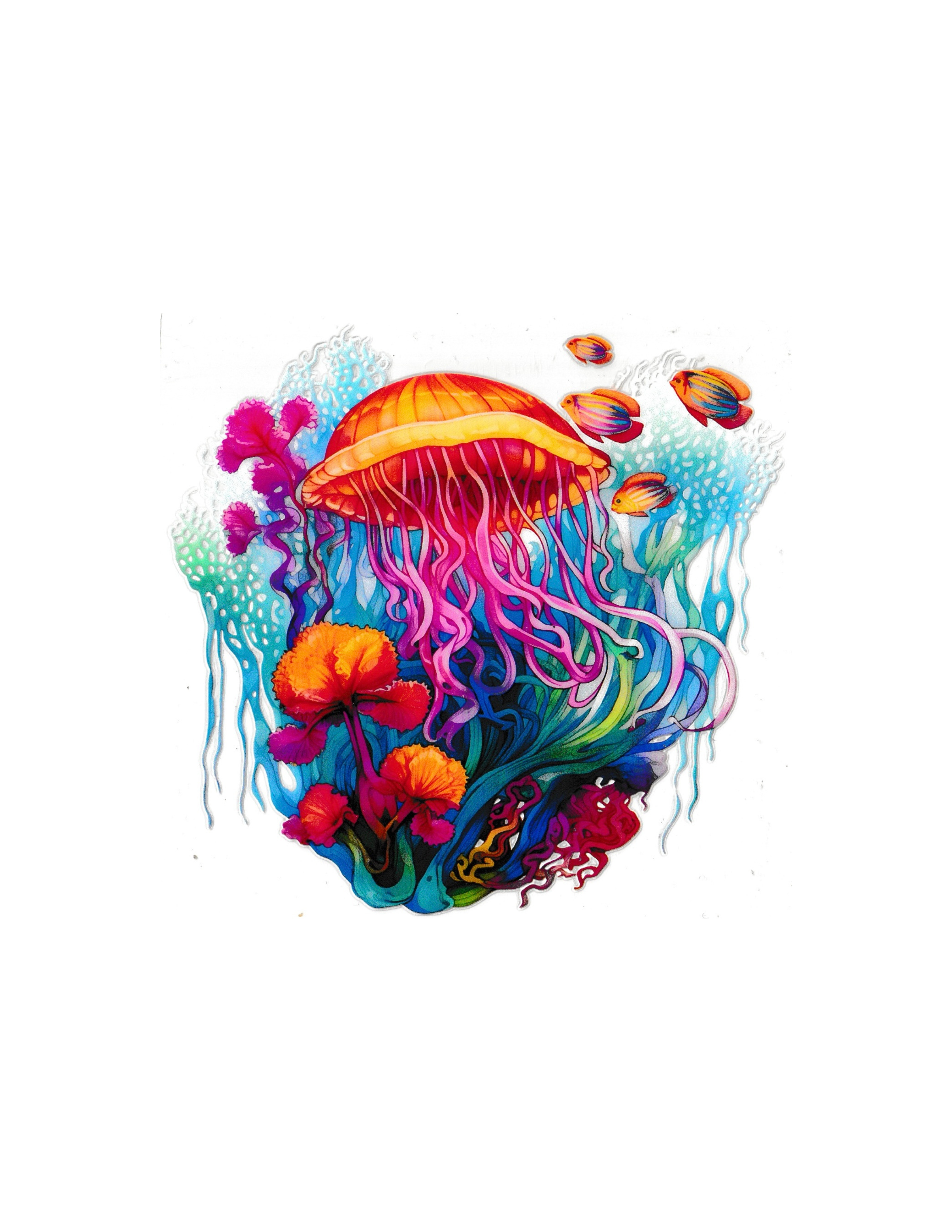 4in Cup Decal Beach