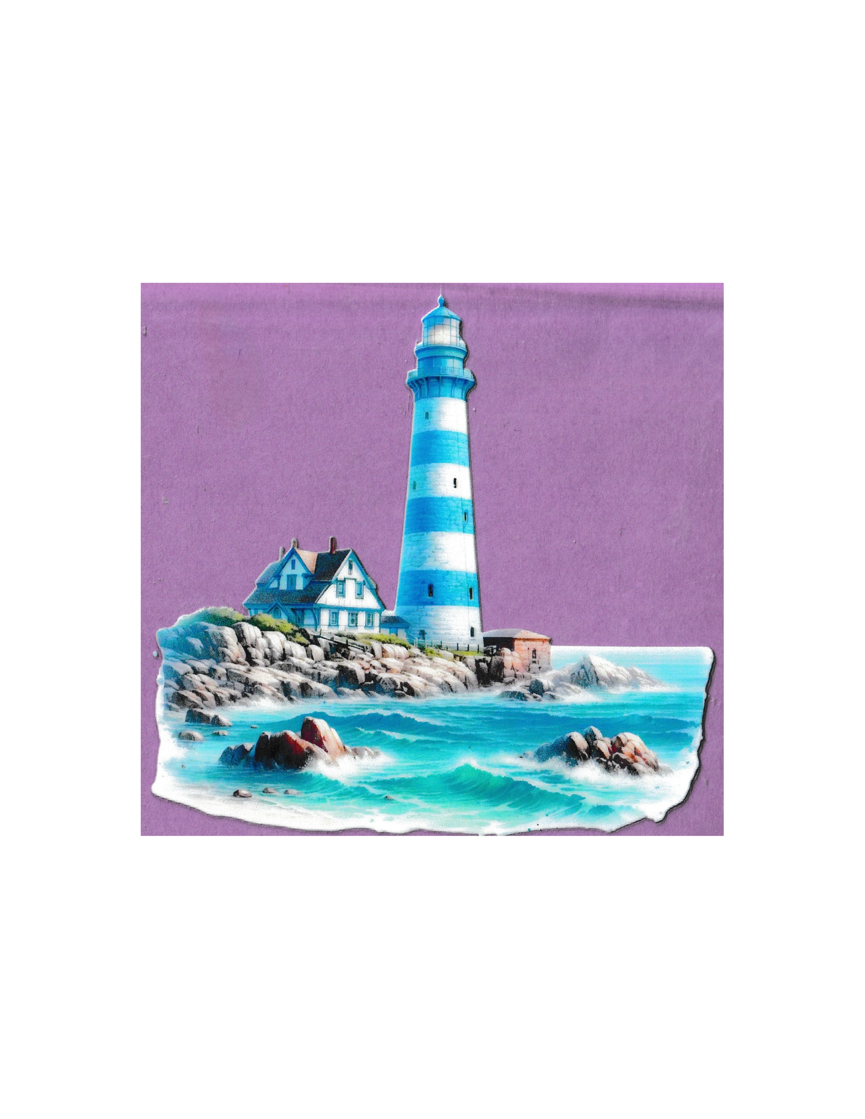 4in Cup Decal Beach