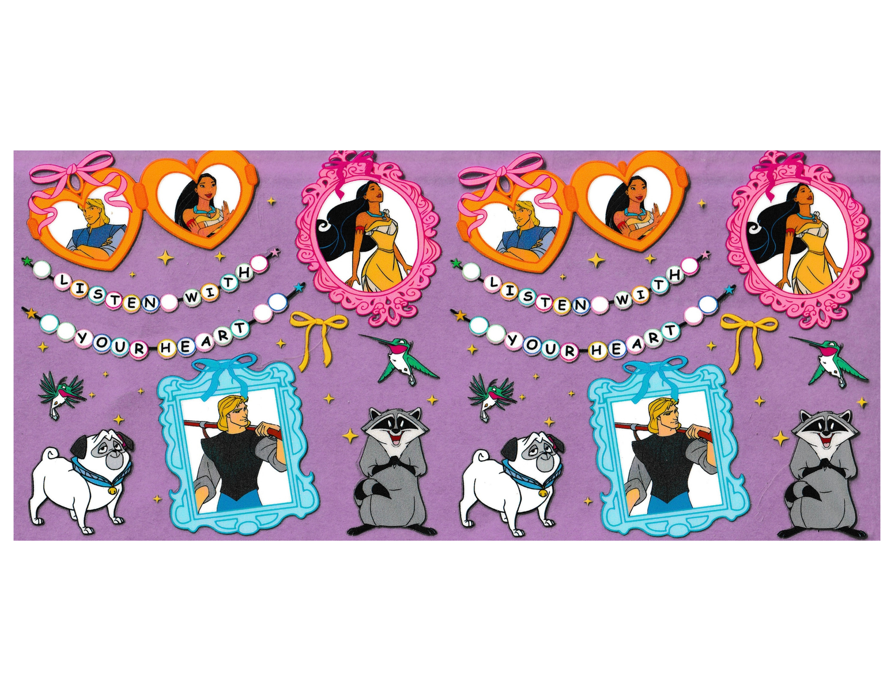 16oz Cup Wrap Colors of the Wind Princess