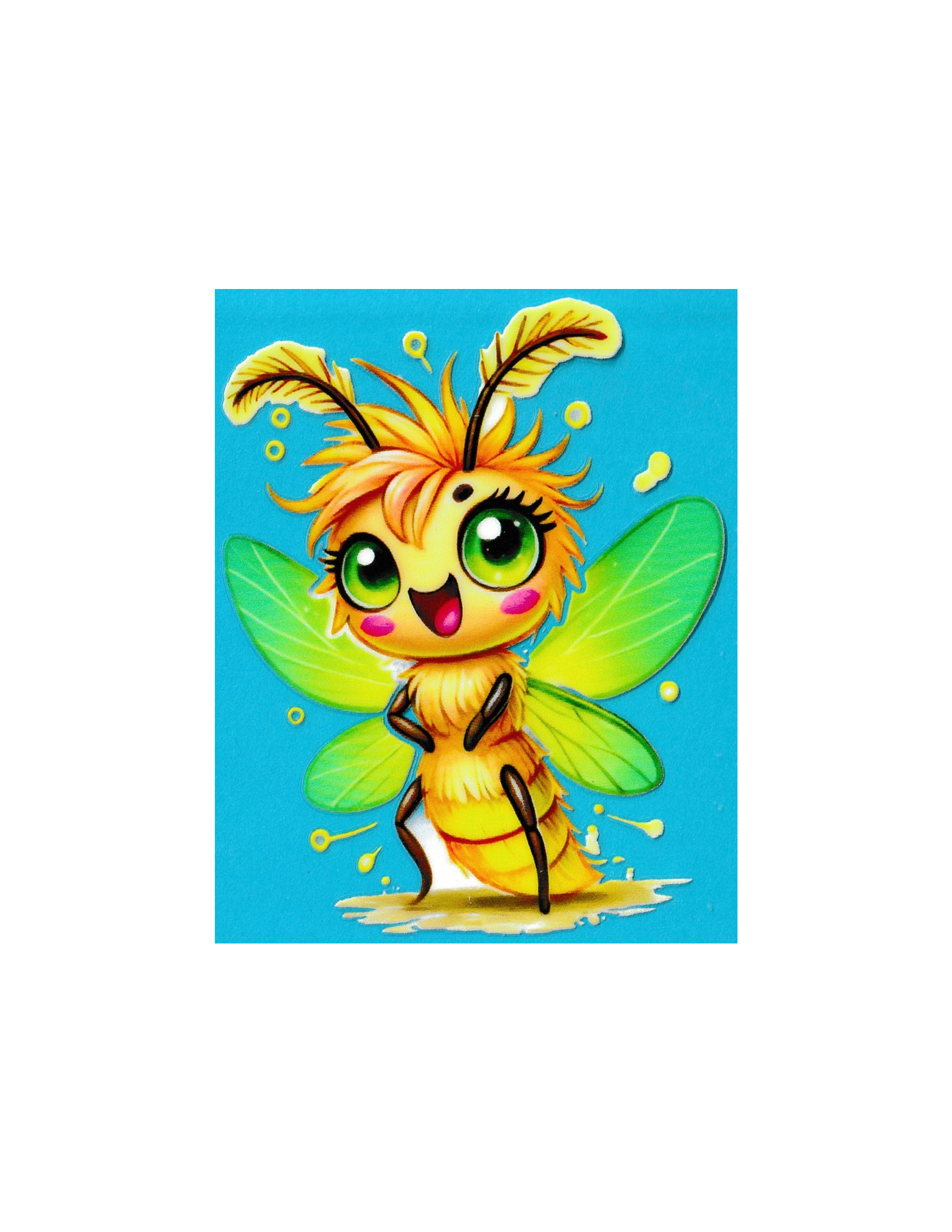 4in Cup Decal Bug