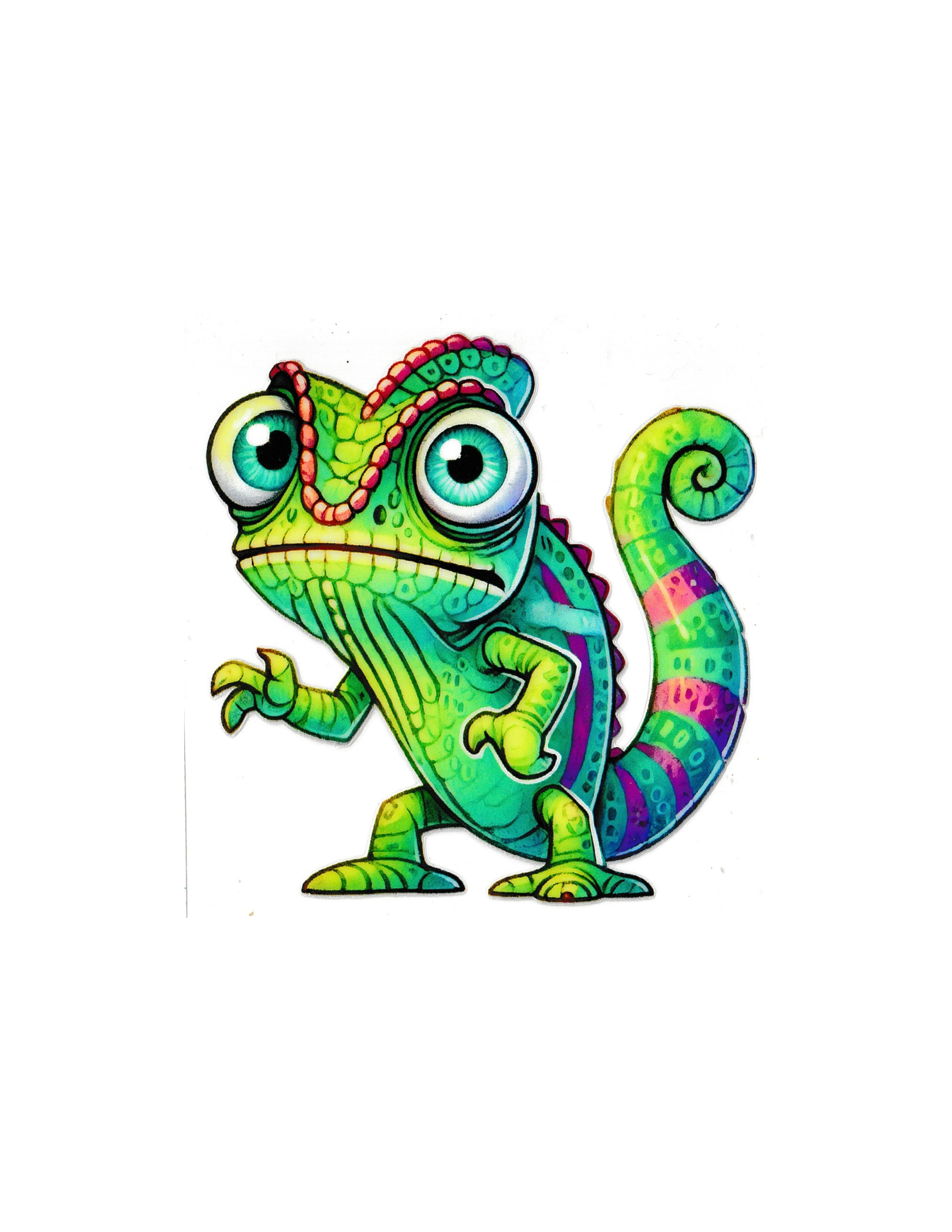4in Cup Decal Reptile