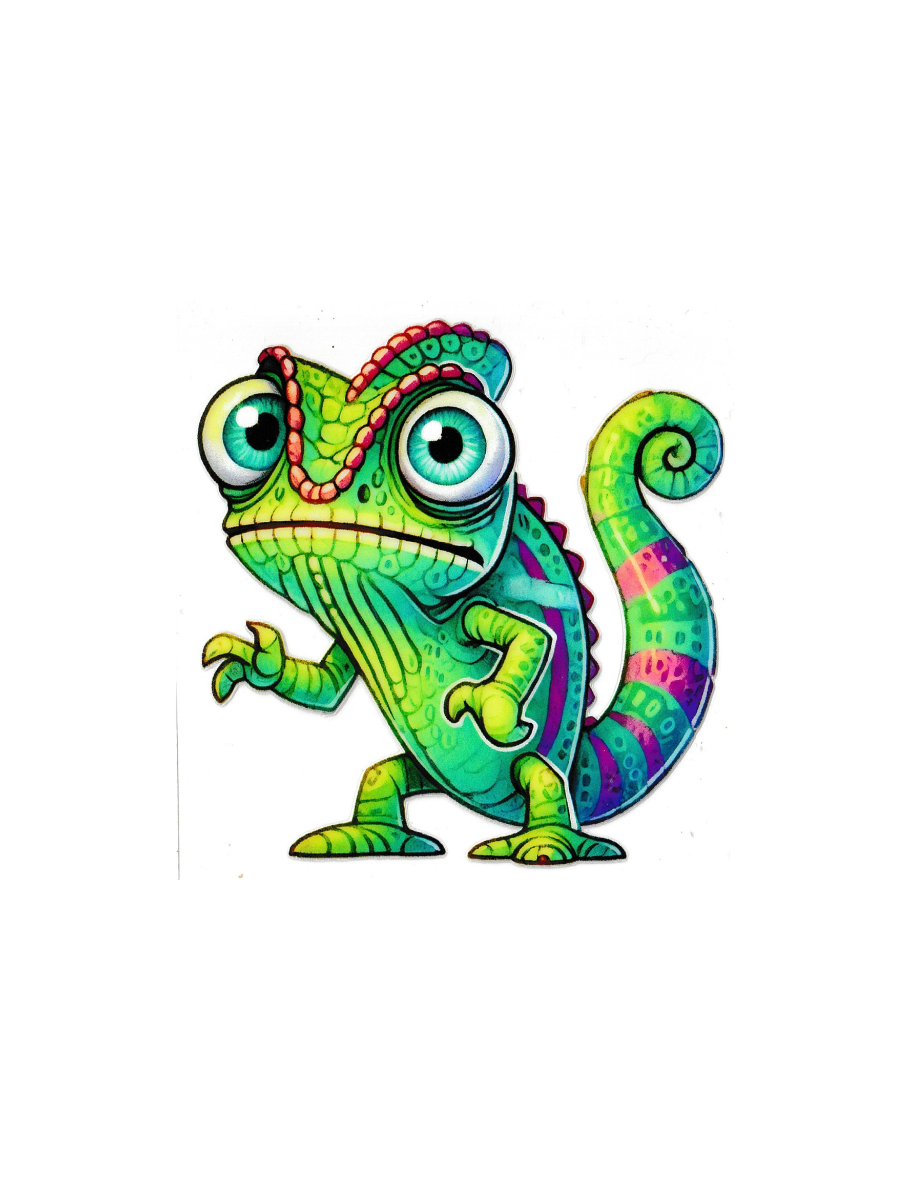 4in Cup Decal Reptile