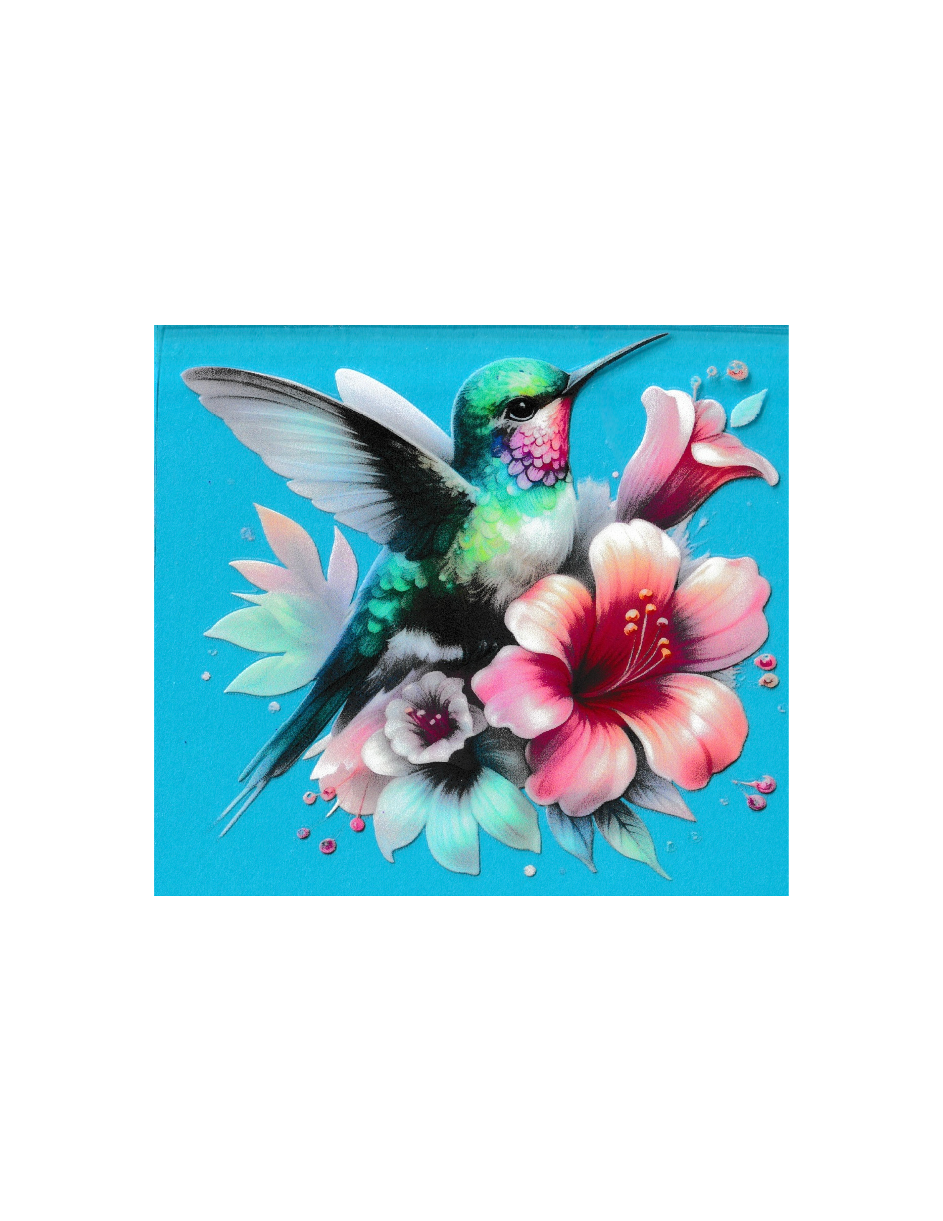 4in Cup Decal Birds