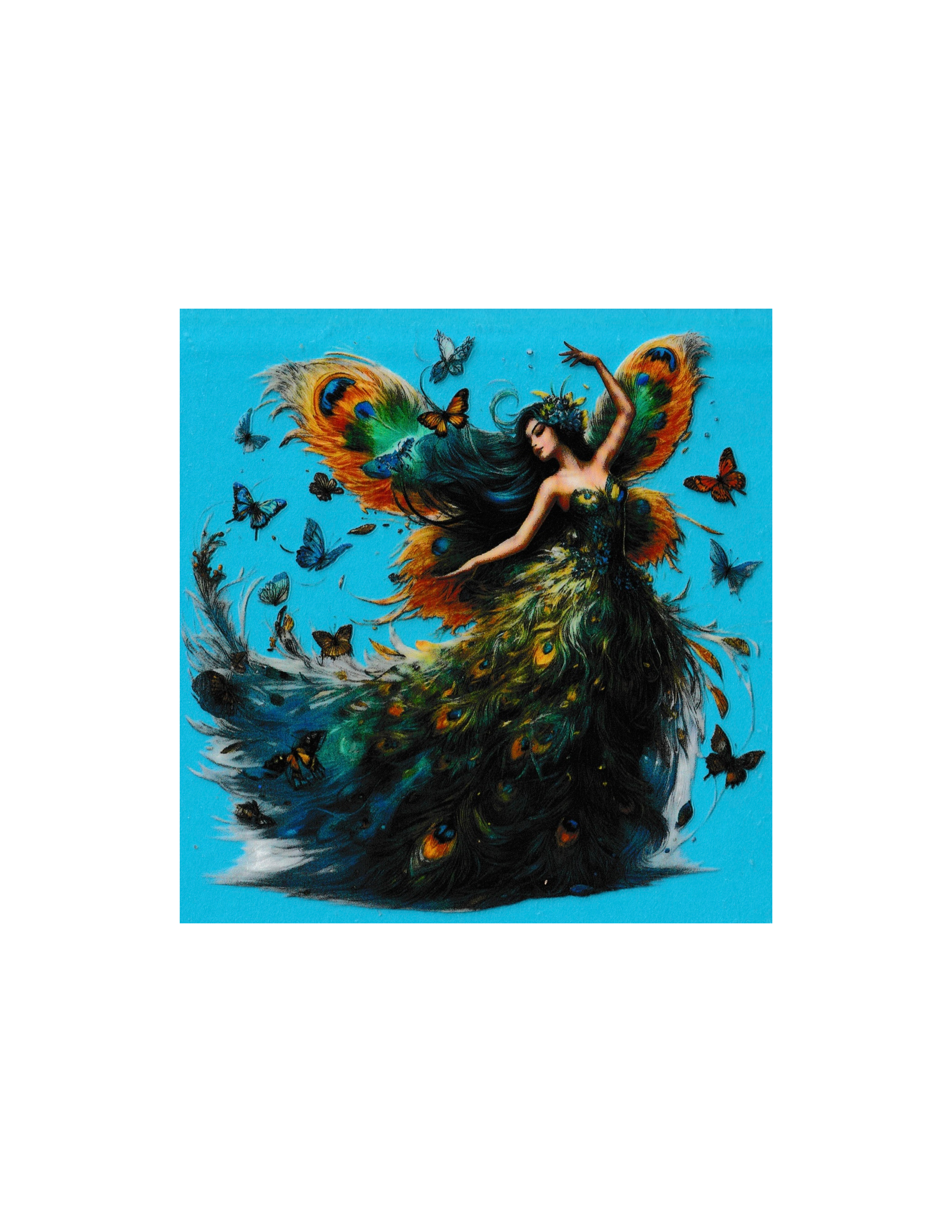 4in Cup Decal Birds