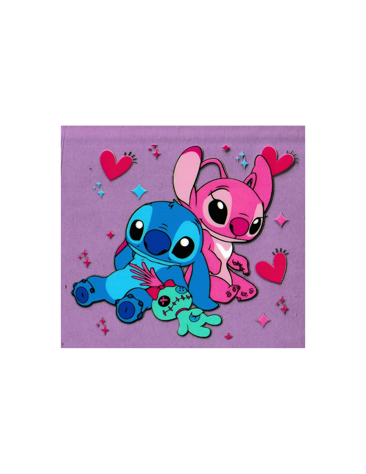 4in Cup Decal Cartoons