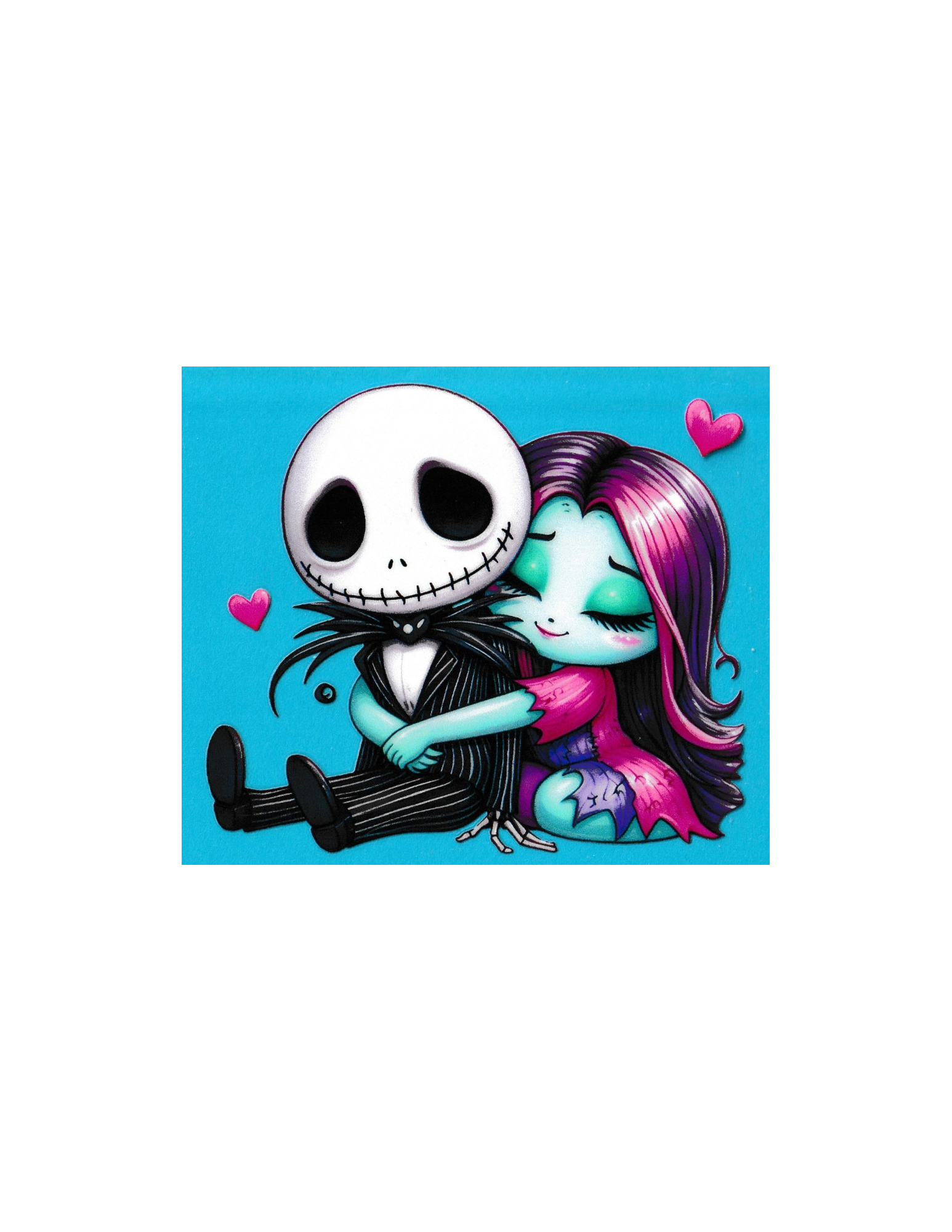 4in Cup Decal Cartoons