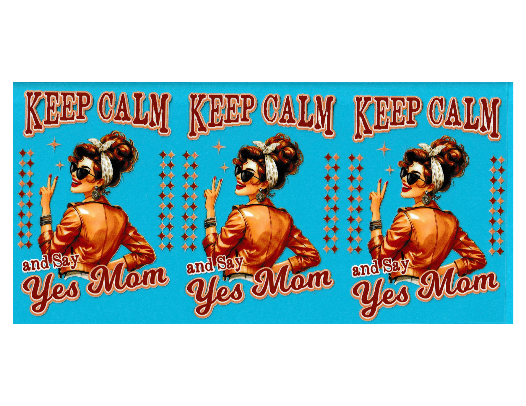 16oz Cup Wrap Mom Funny