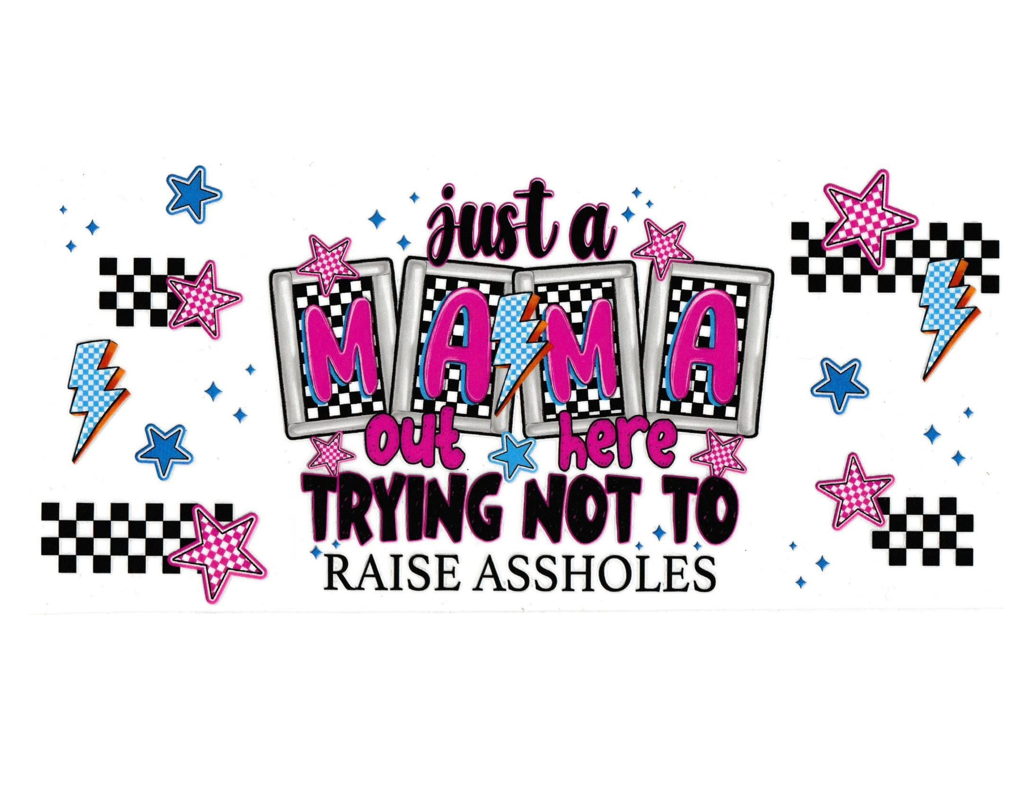 16oz Cup Wrap Mom Funny