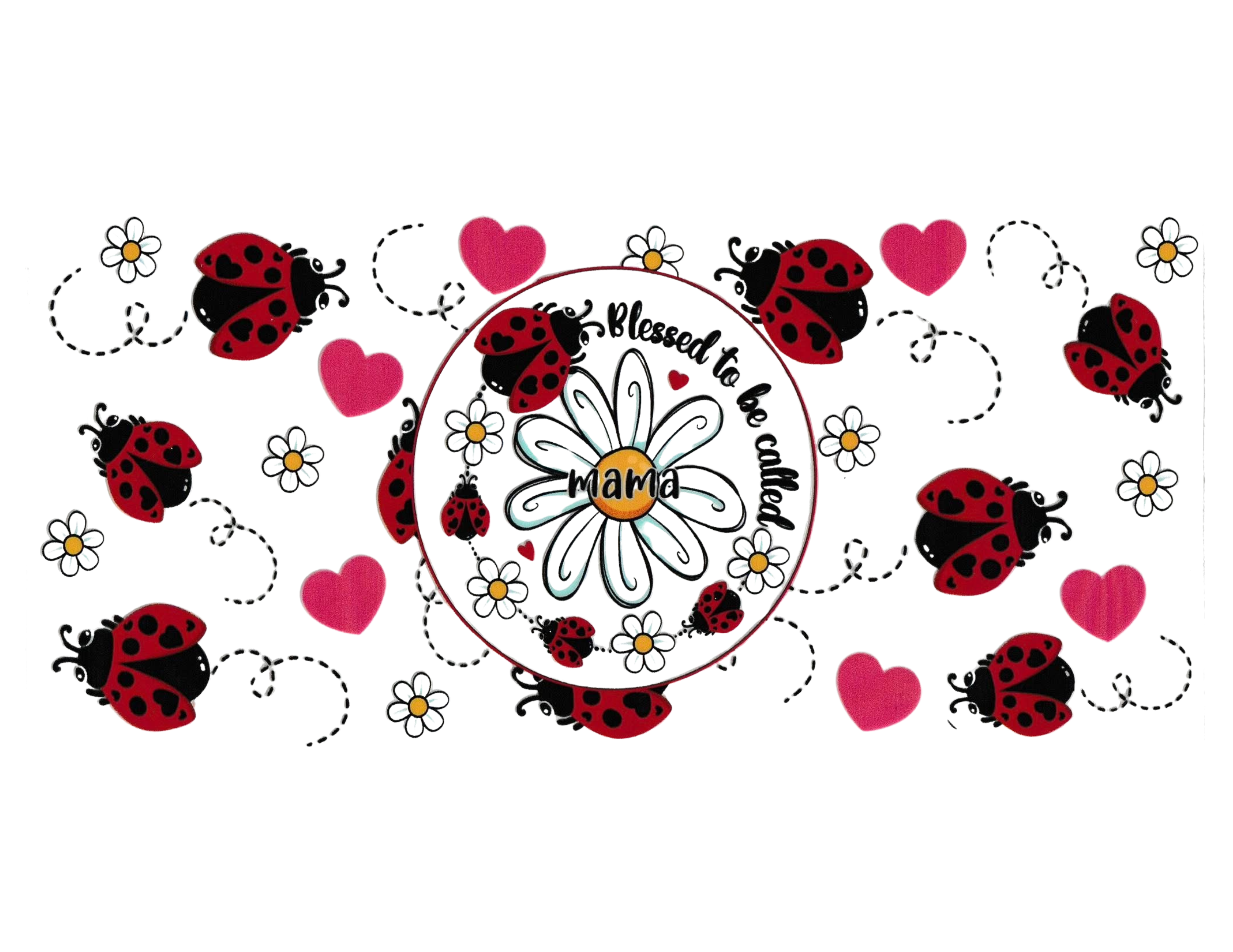 16oz Cup Wrap Mom Butterfly