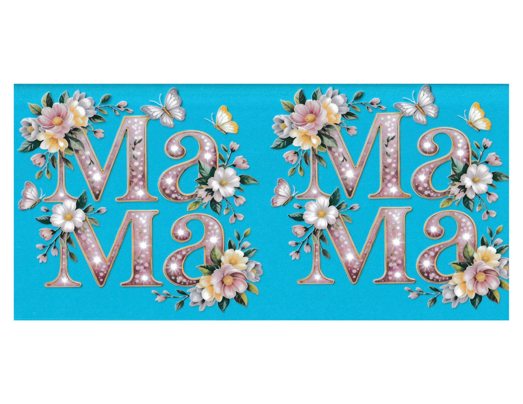 16oz Cup Wrap Mom Flowers