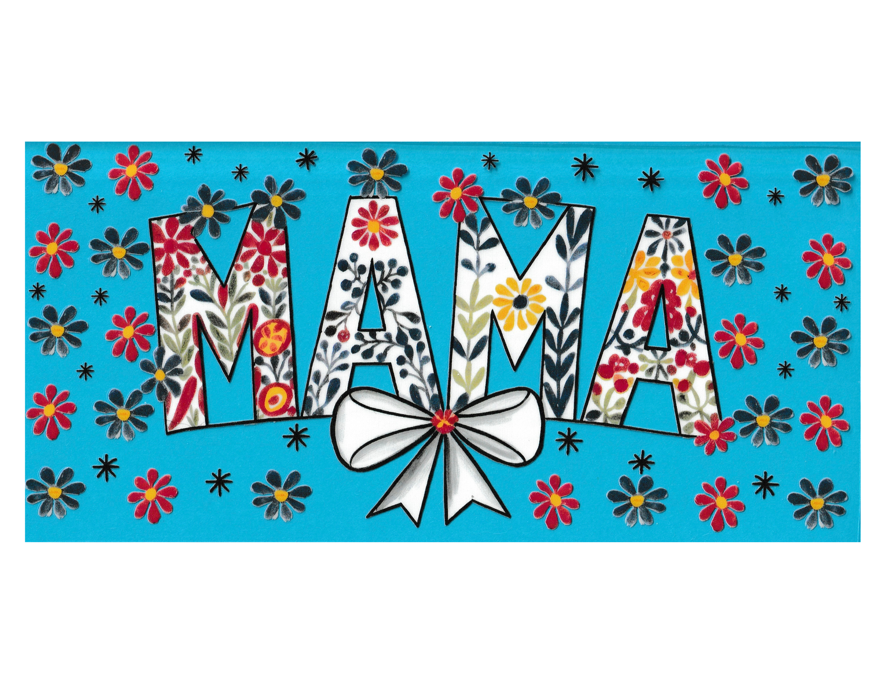 16oz Cup Wrap Mom Flowers