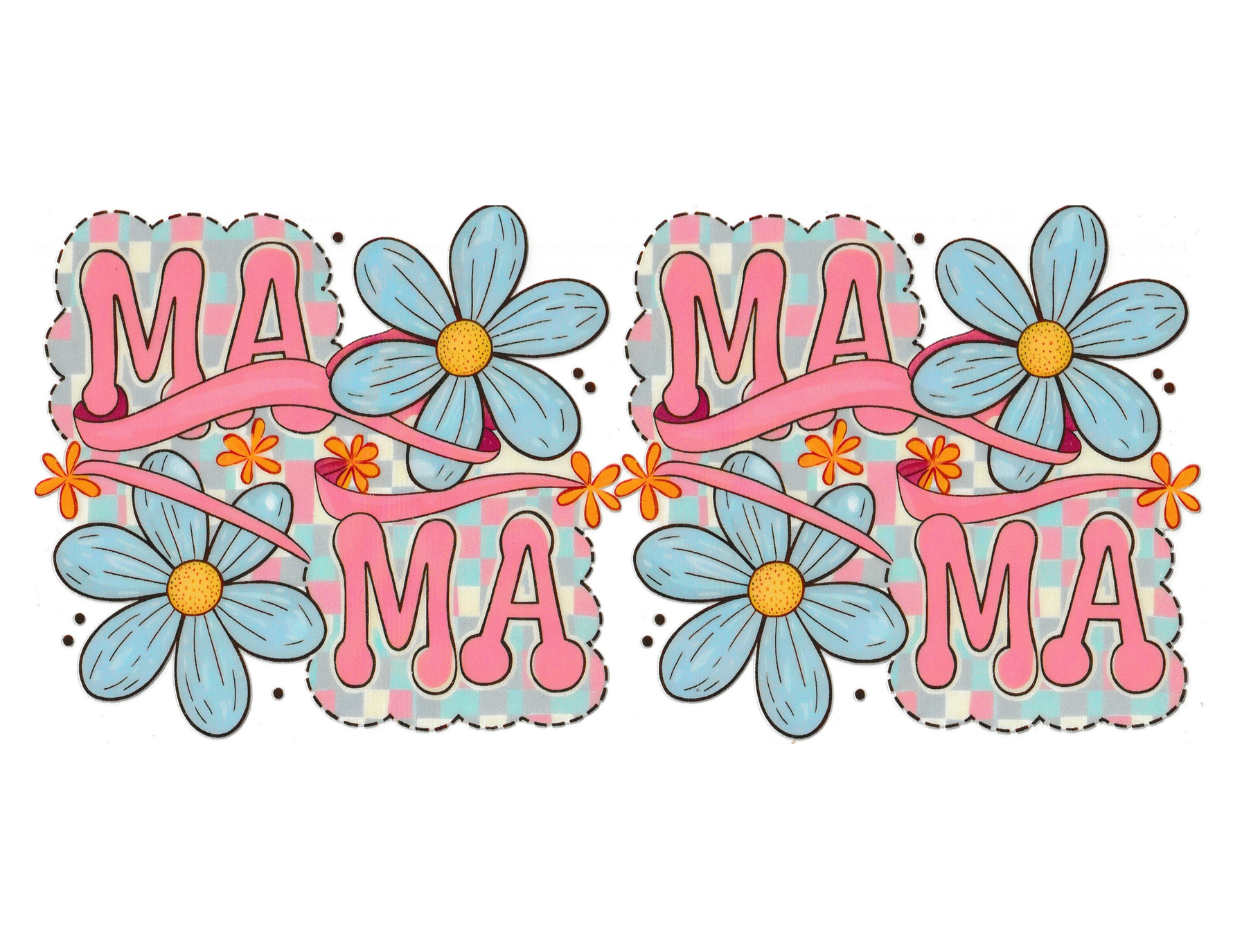 16oz Cup Wrap Mom Flowers