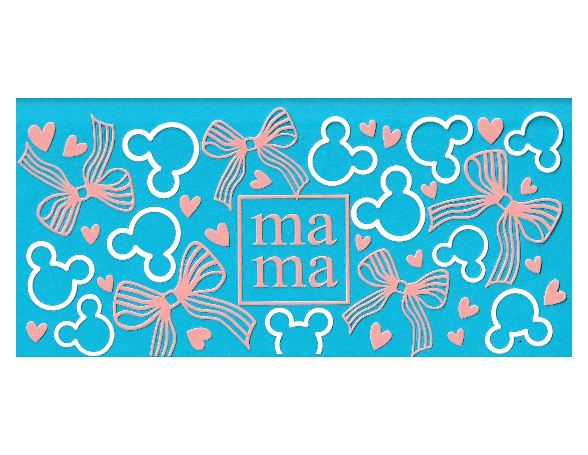 16oz Cup Wrap Mama Cartoons