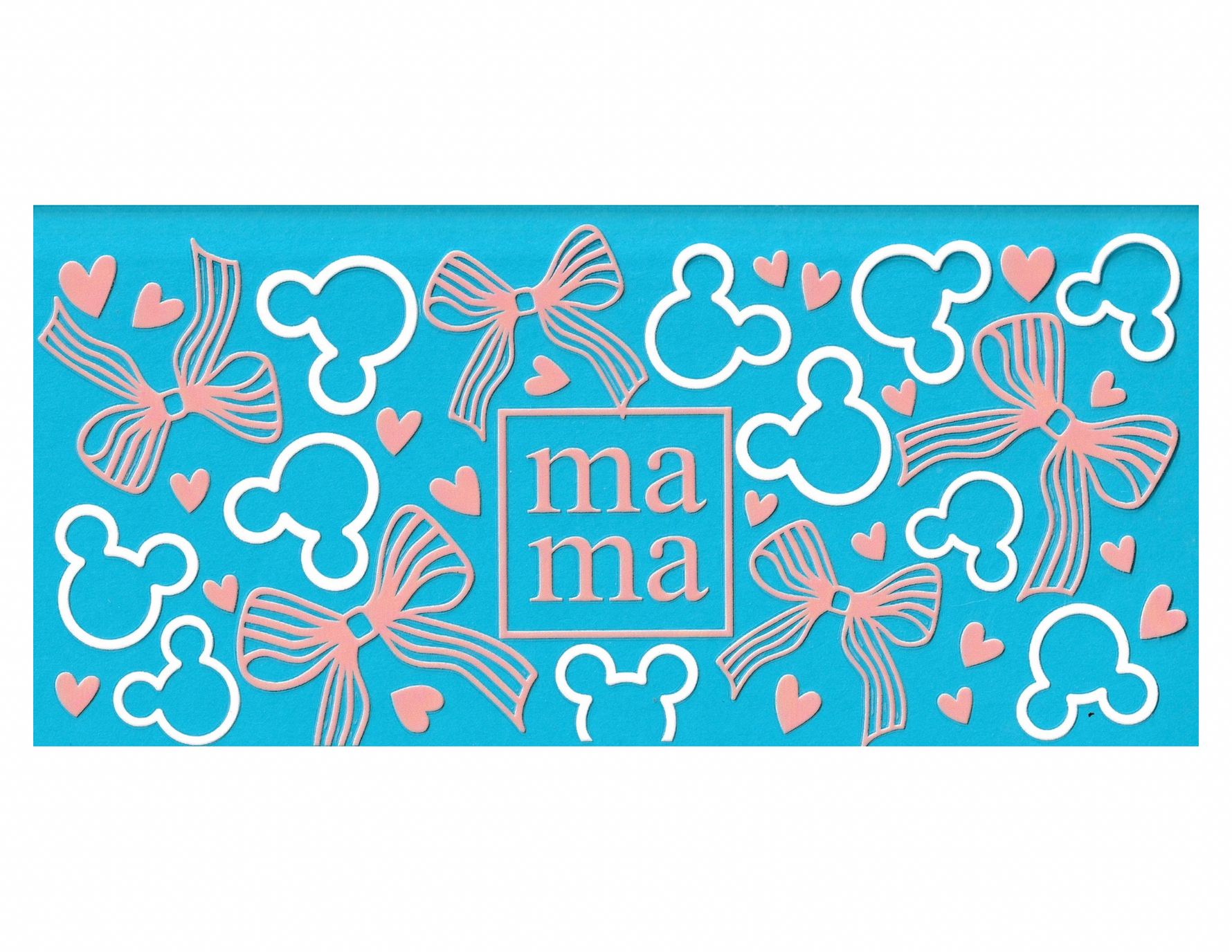 16oz Cup Wrap Mama Cartoons