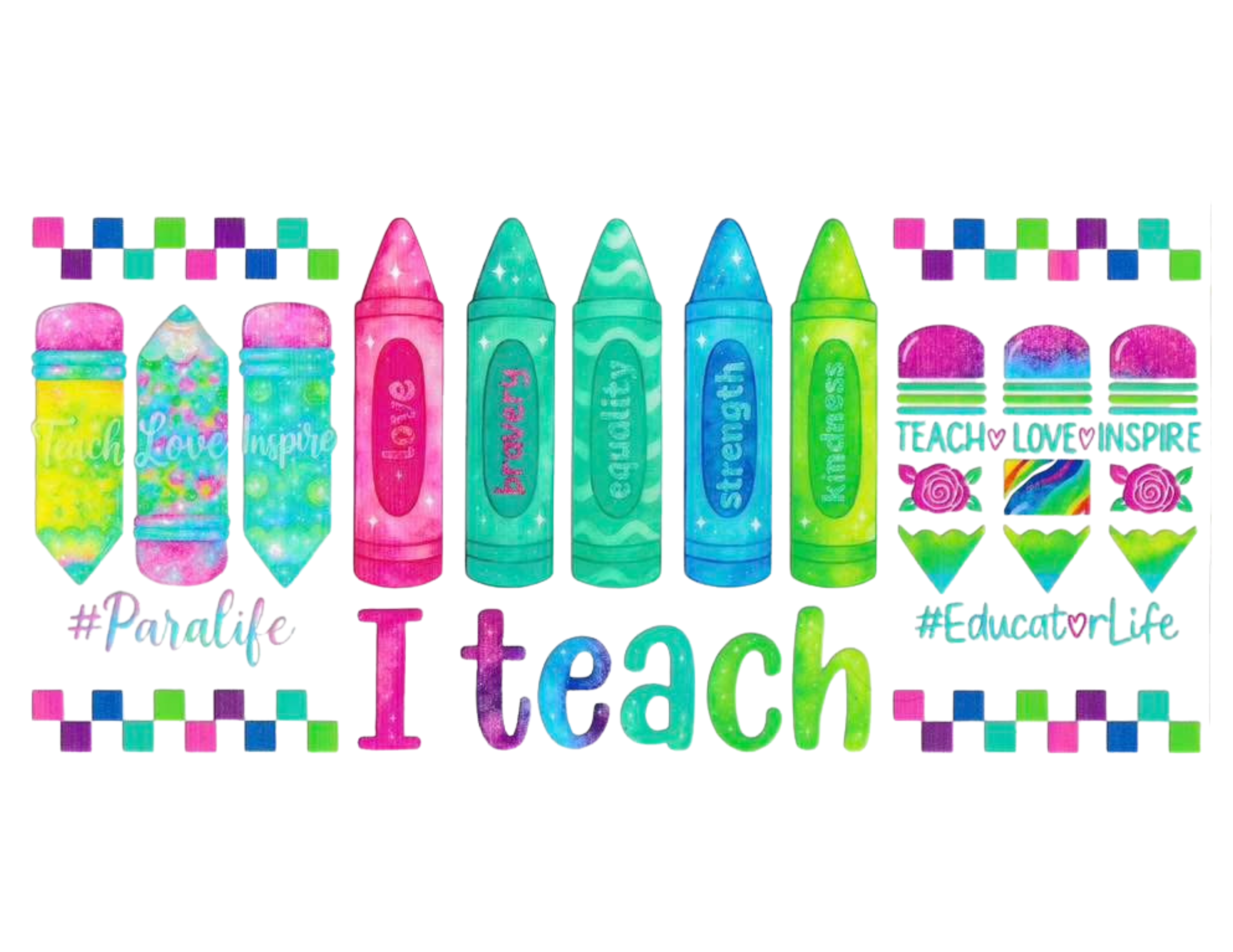 16oz Cup Wrap Teacher