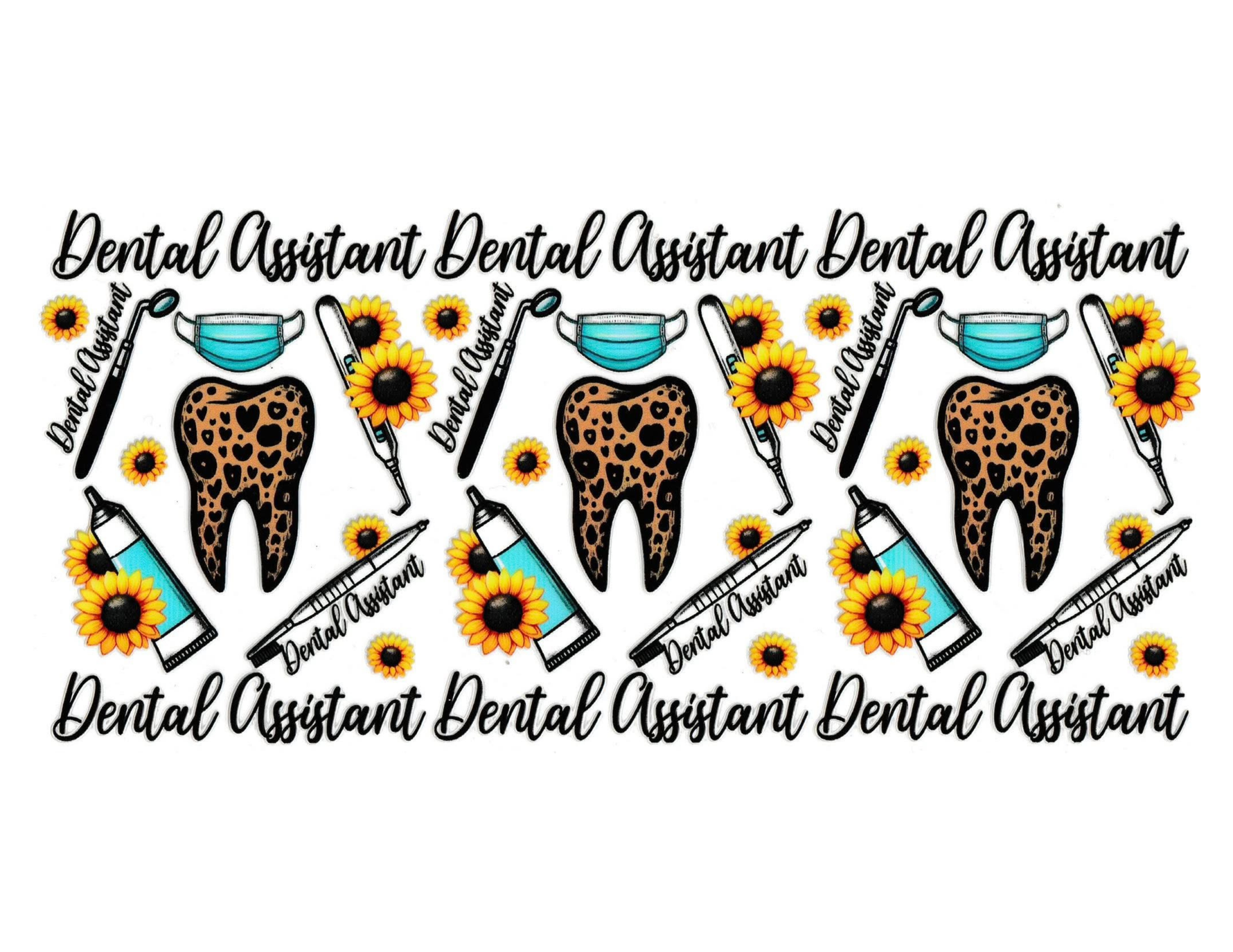 16oz Cup Wrap Dental Assistant