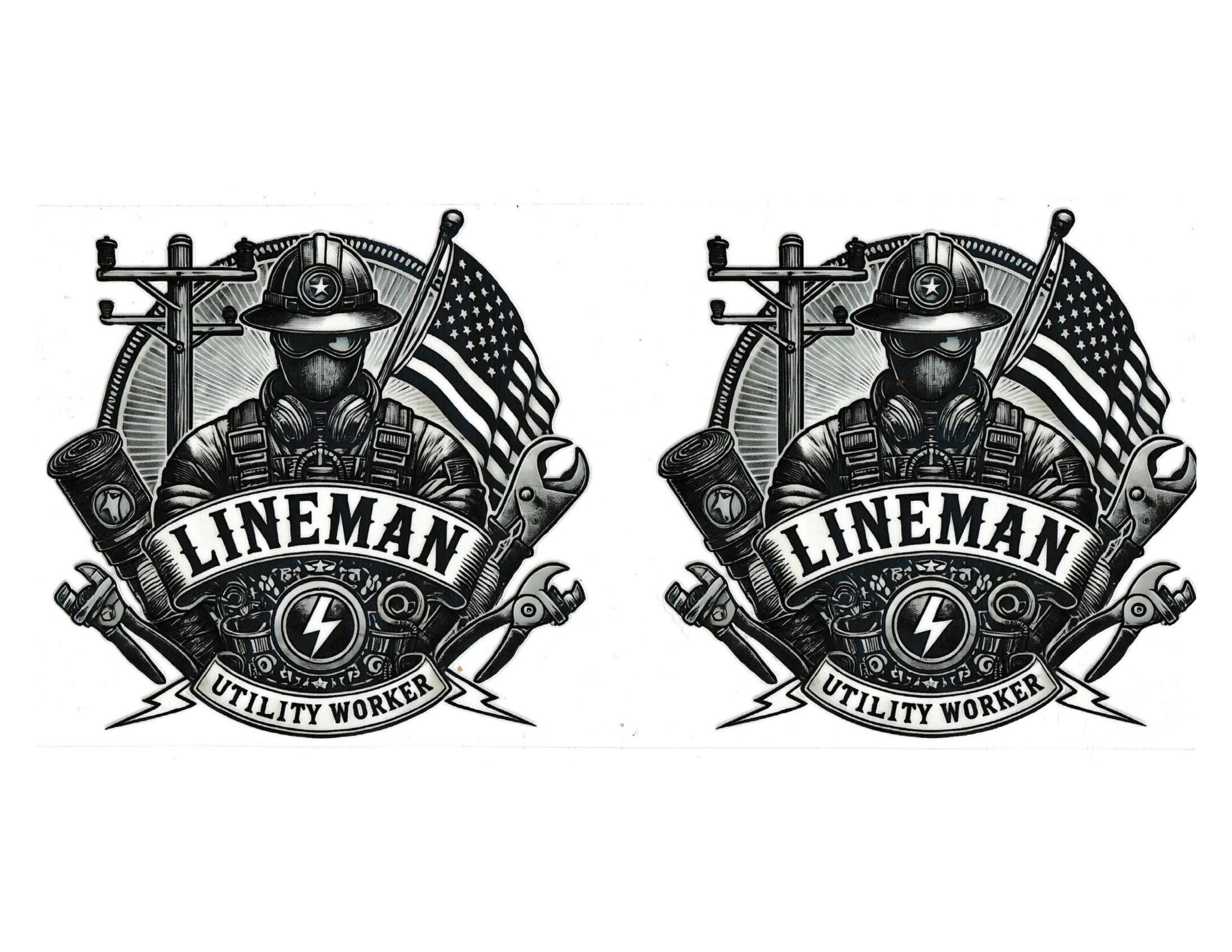 16oz Cup Wrap Lineman
