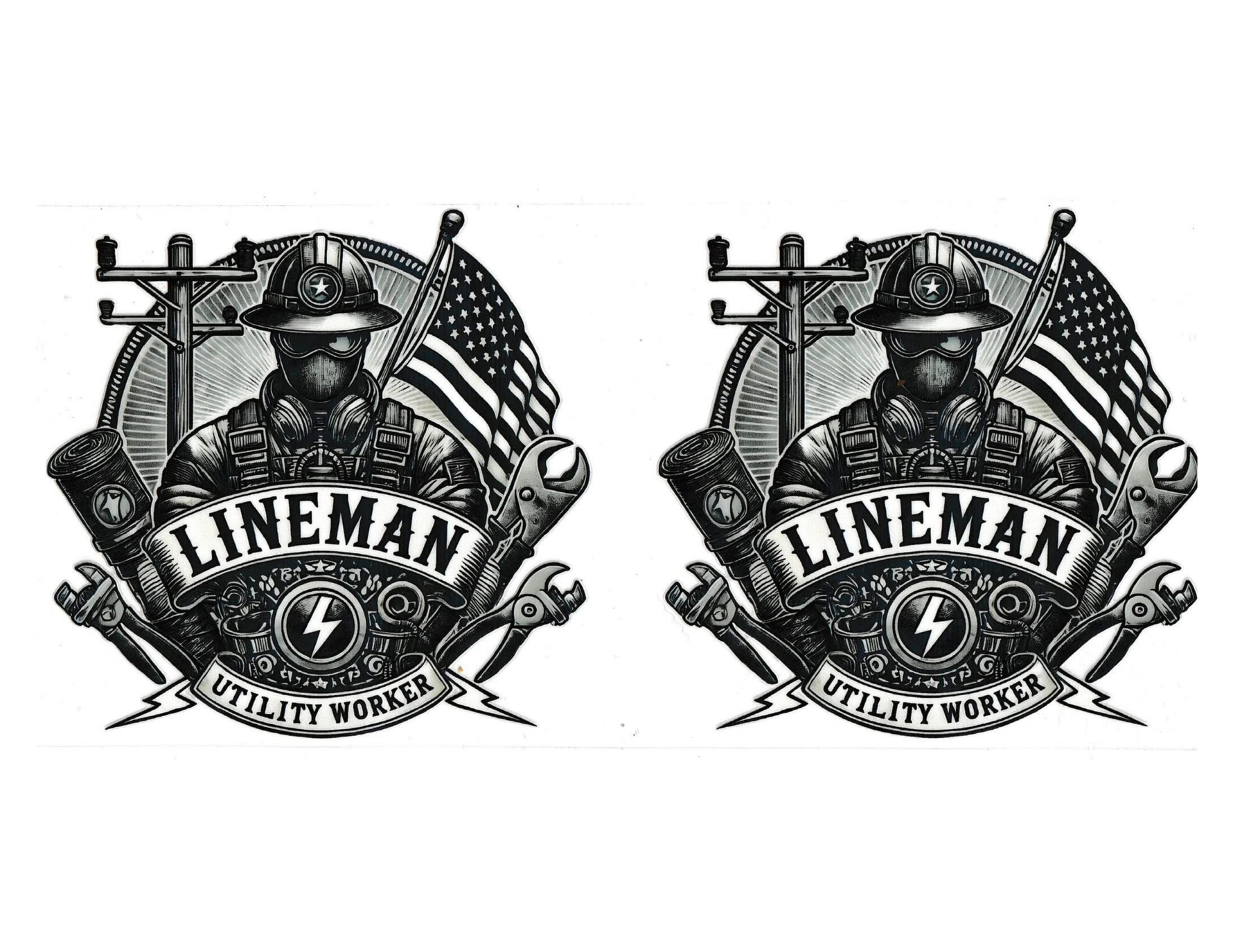 16oz Cup Wrap Lineman
