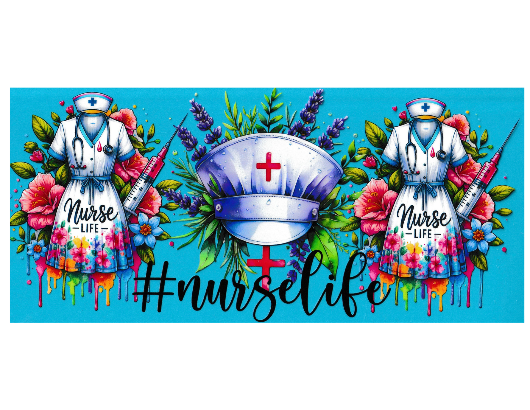 16oz Cup Wrap Nurse
