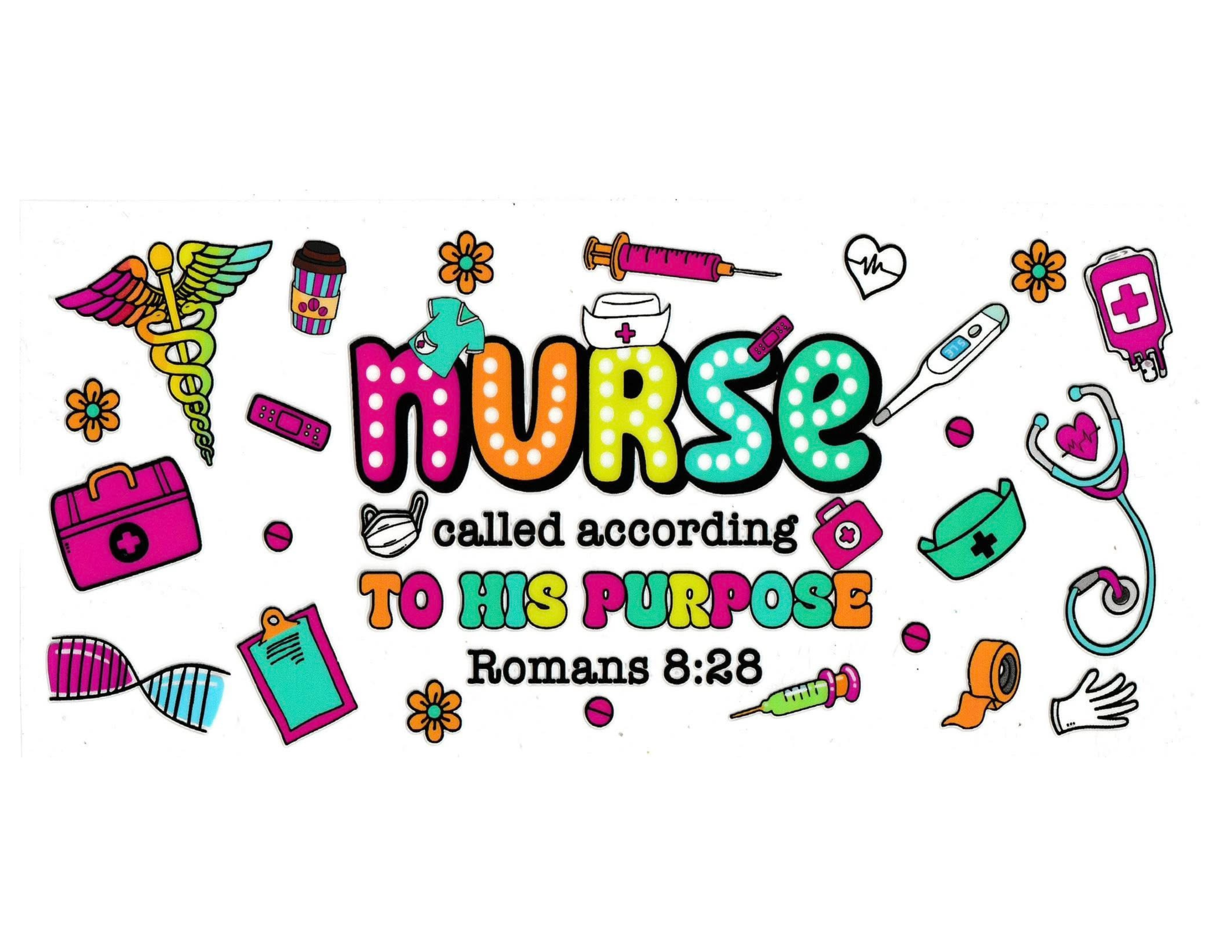 16oz Cup Wrap Nurse