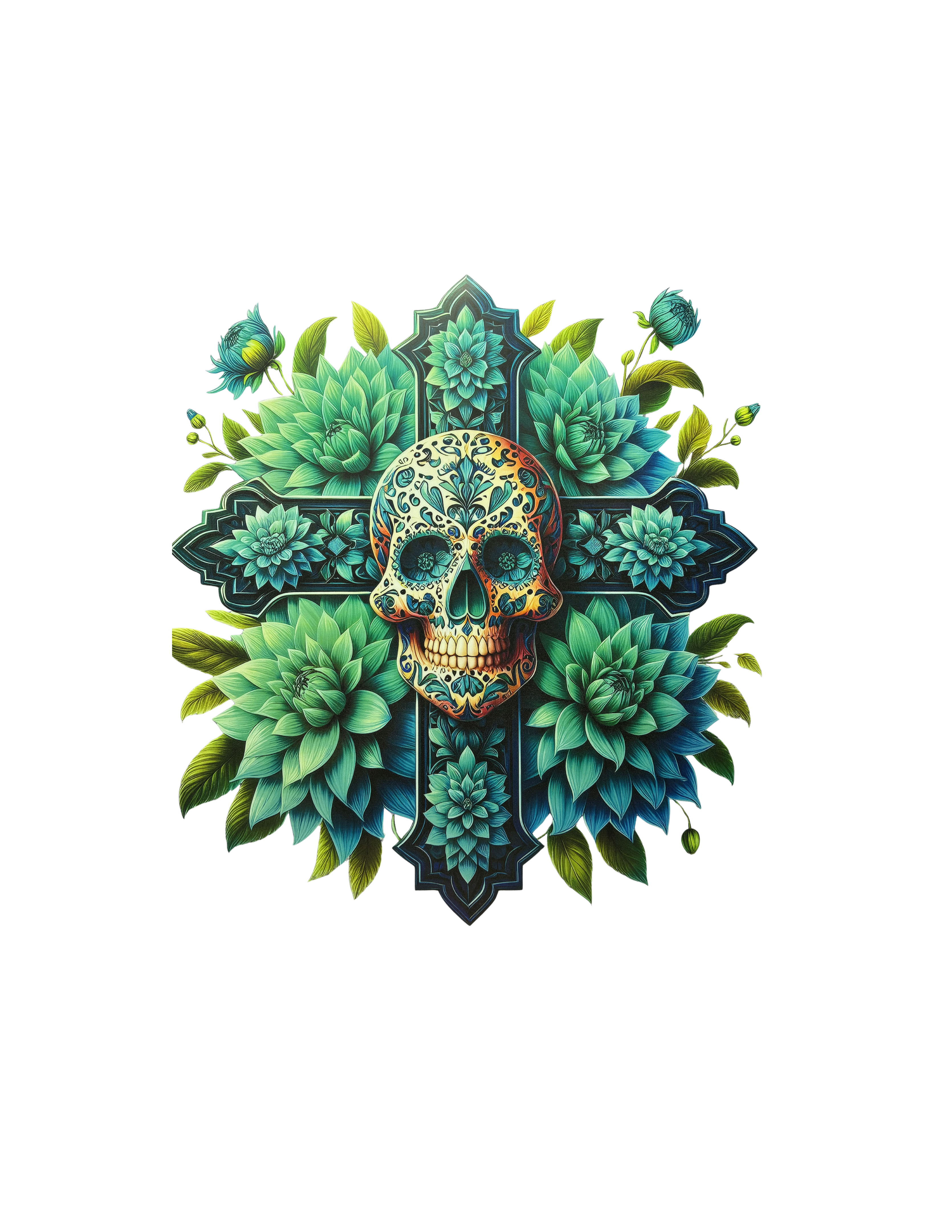 Skull Shirt Transfer