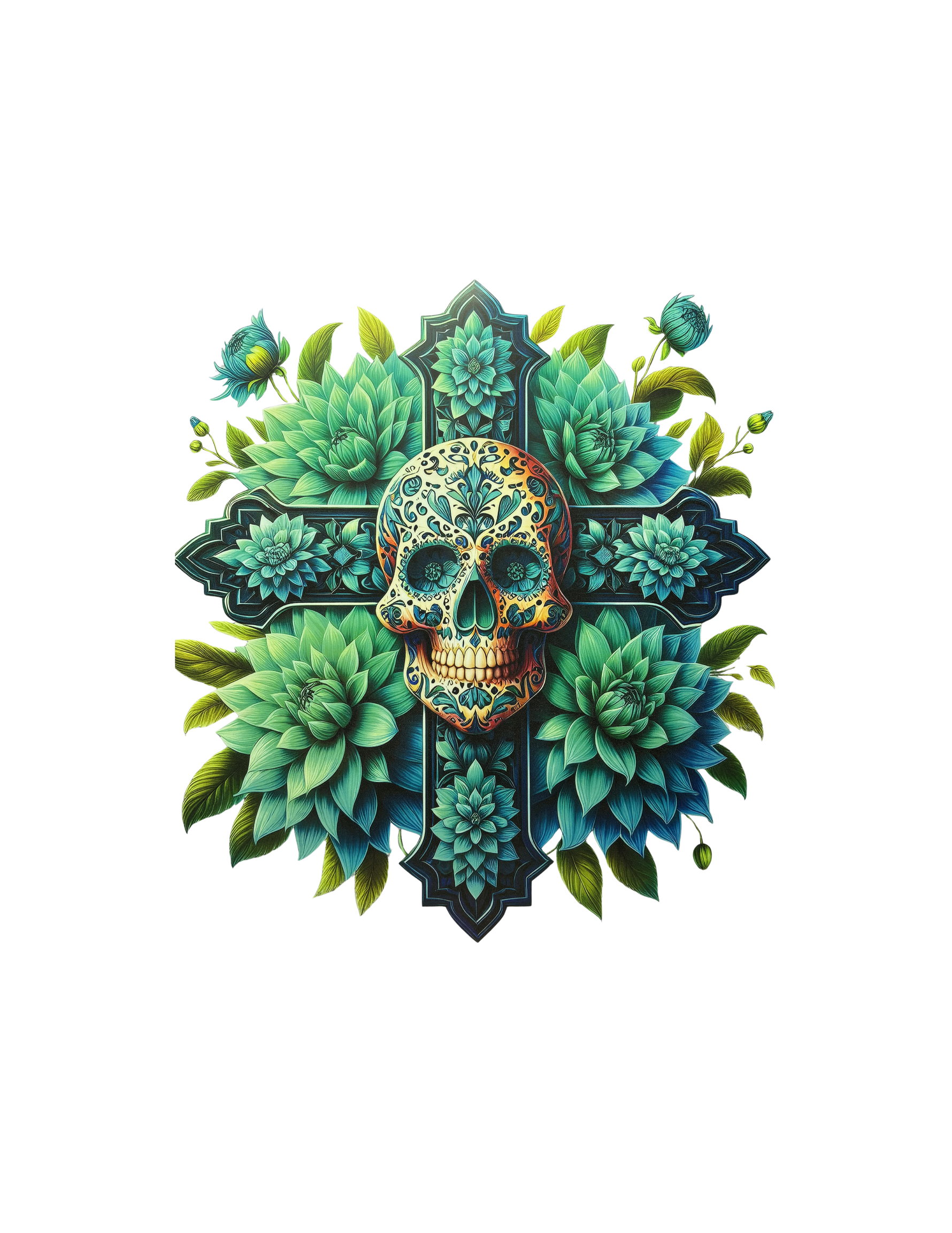 Skull Shirt Transfer