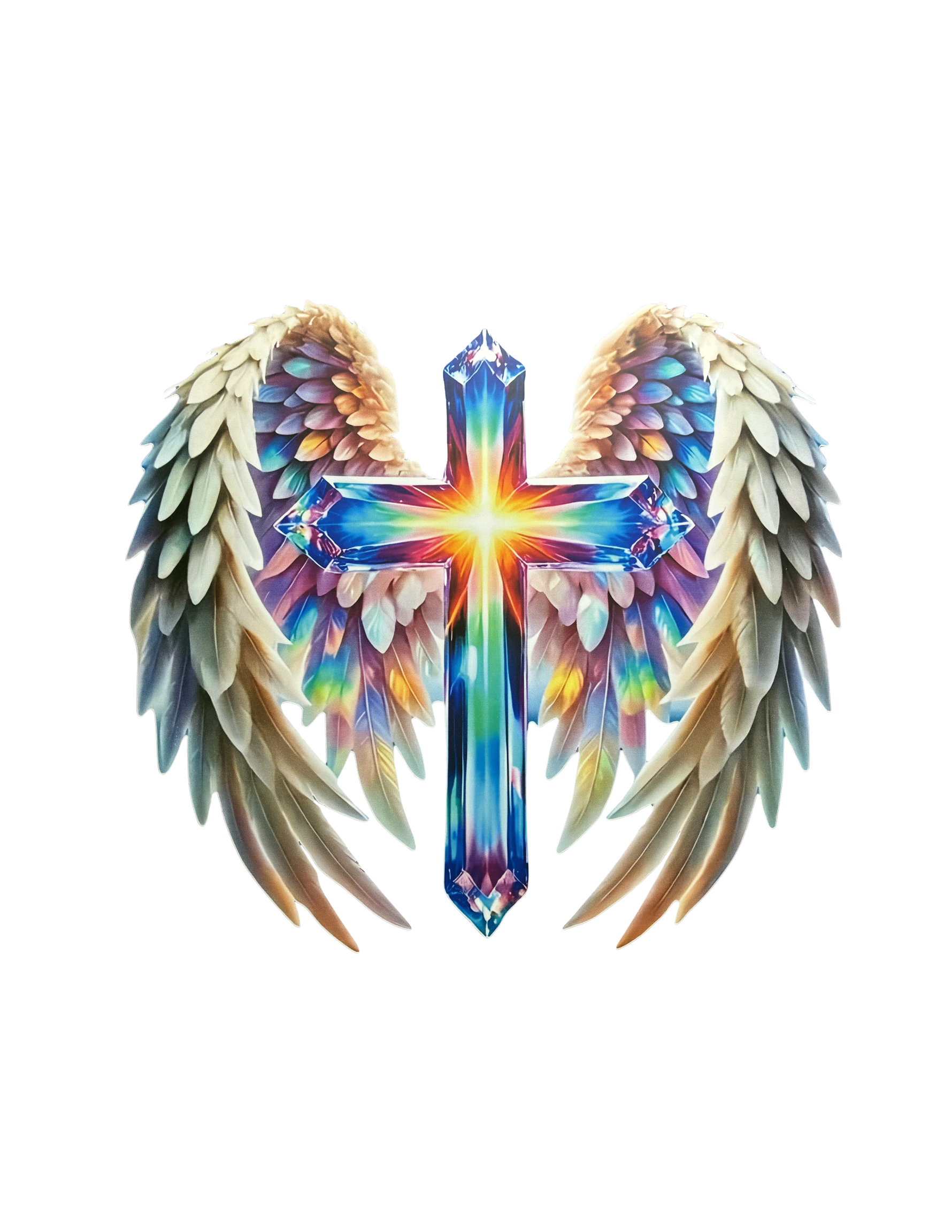 Wings and Cross #24 Shirt Transfer