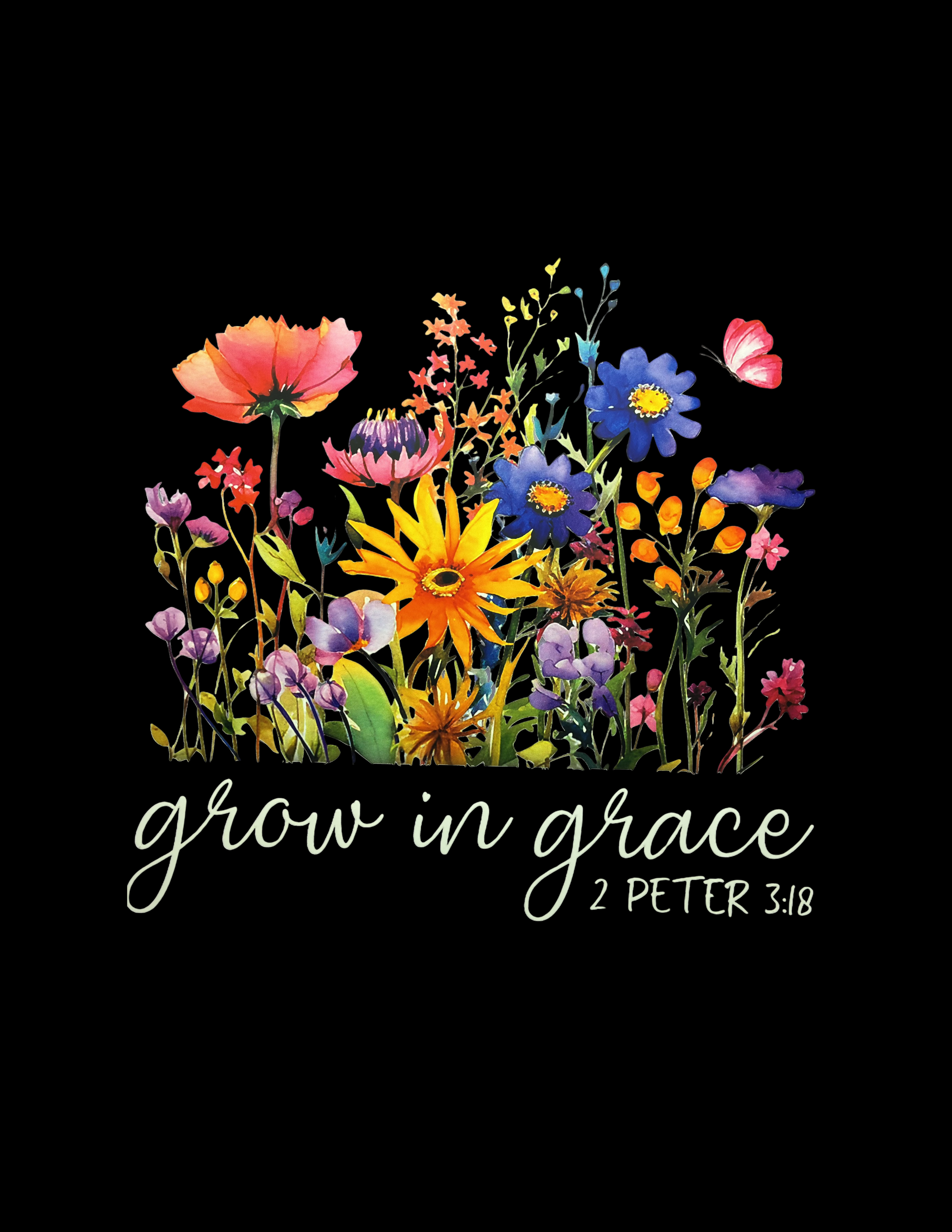 Grow is Grace #44 Shirt Transfer