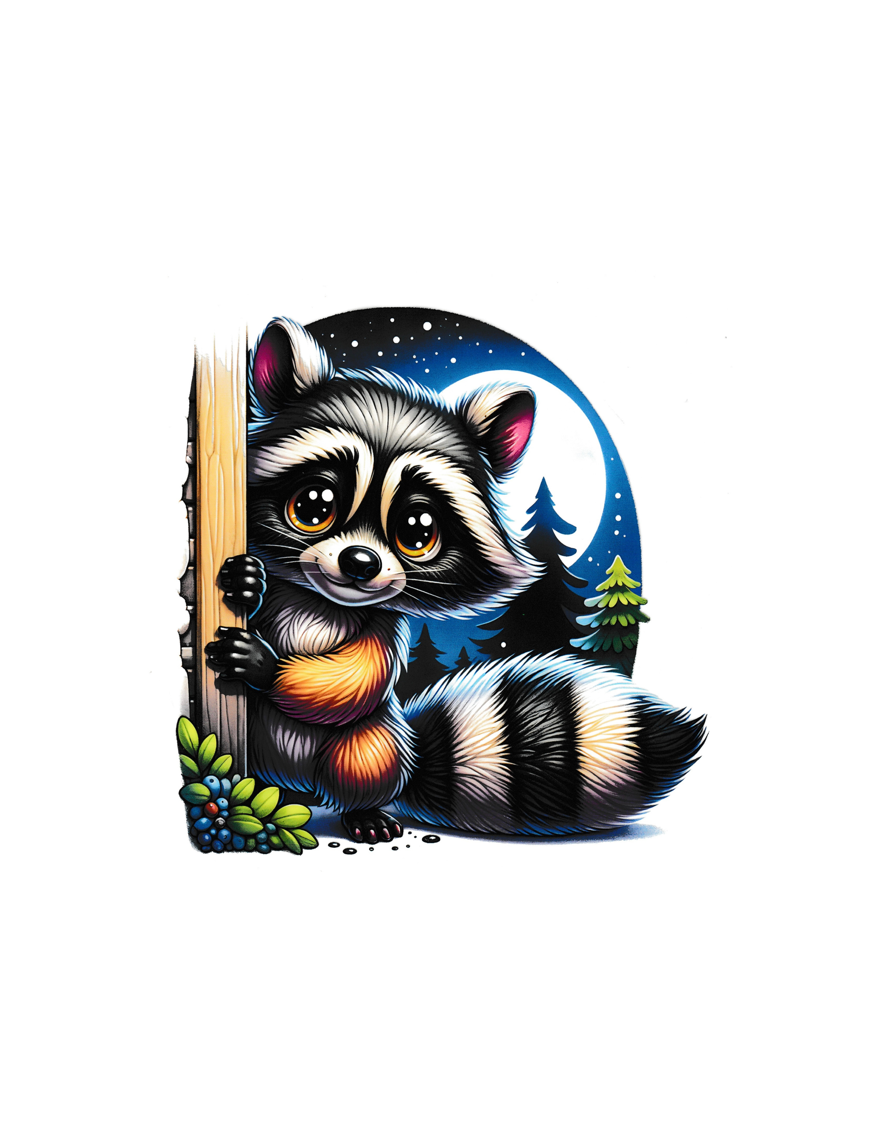 7in Toddler Raccoon