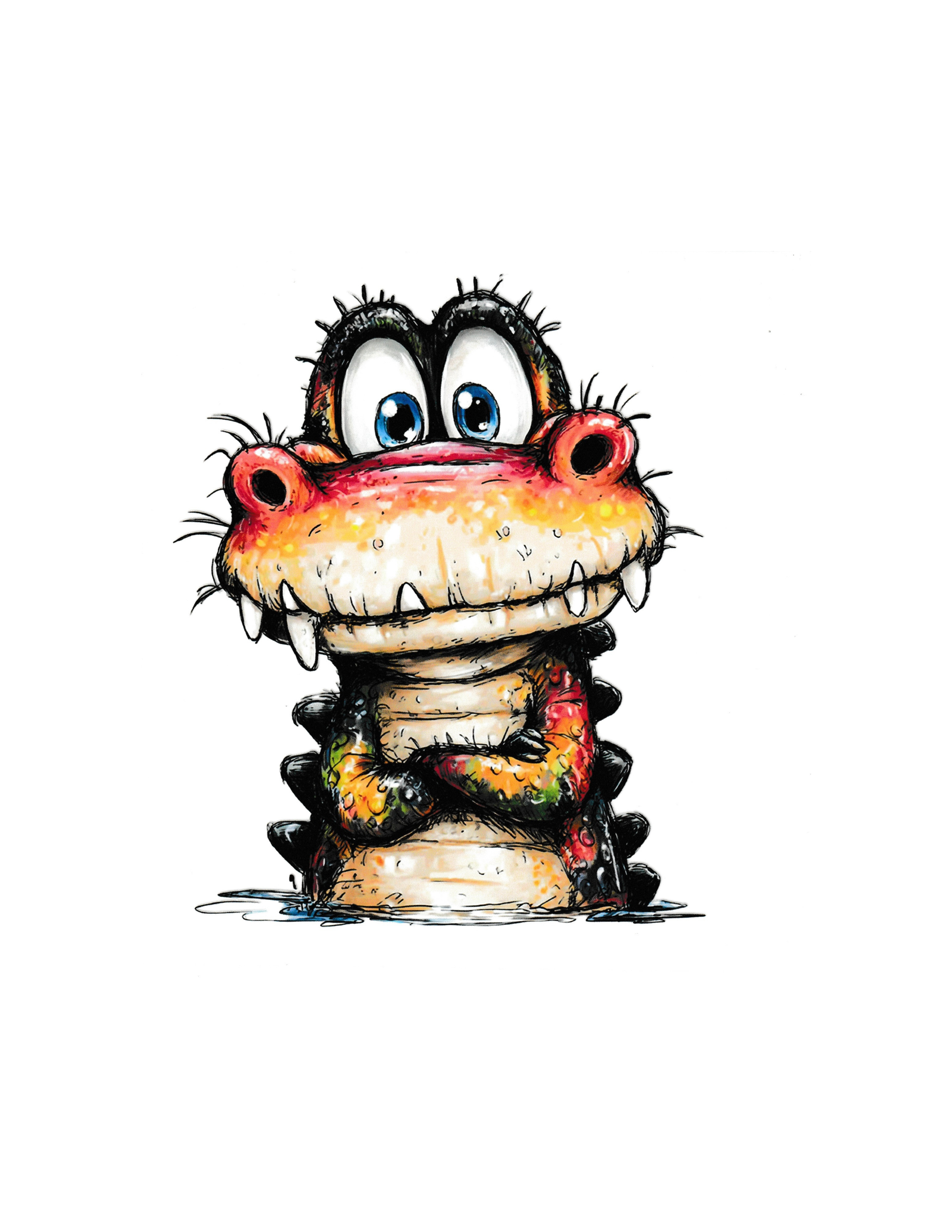 7in Toddler Alligator