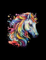 Colorful Horse Shirt Transfers