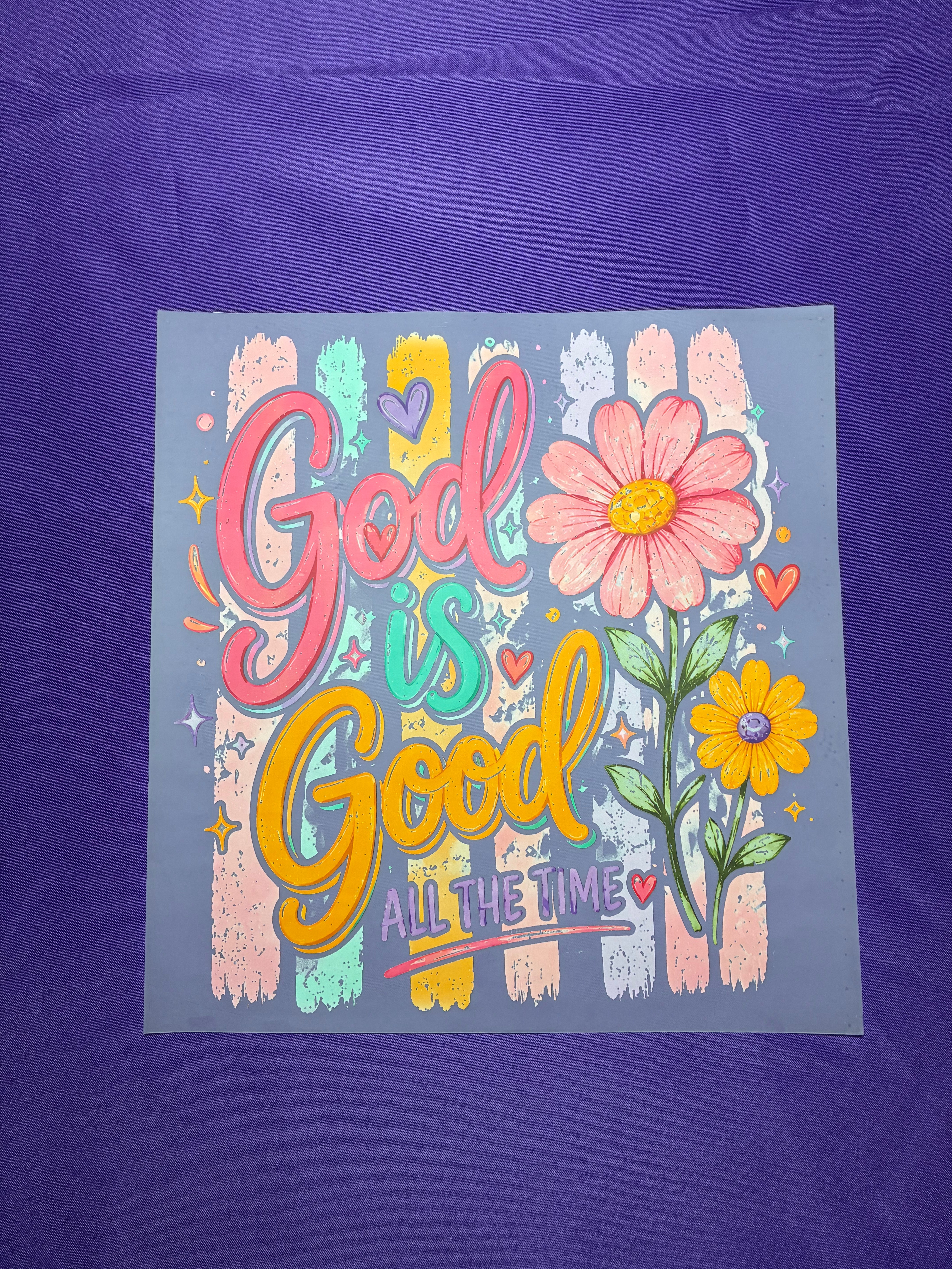 God is Good Shirt Transfer