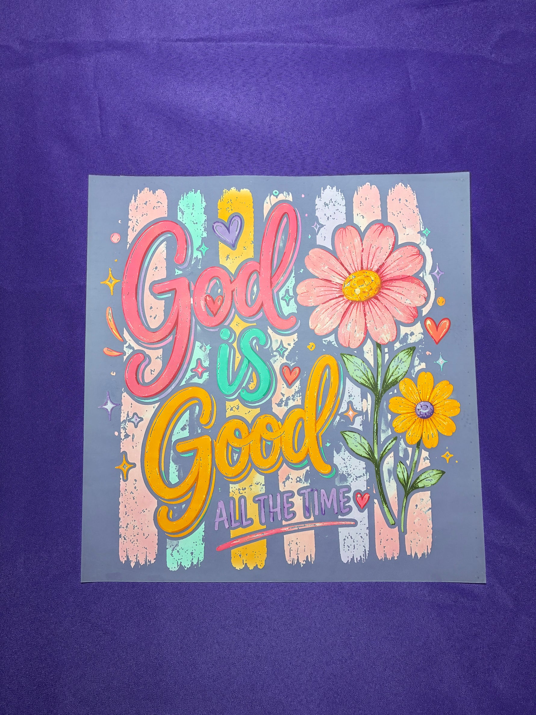 God is Good Shirt Transfer