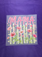 Floral Mama Shirt Transfer