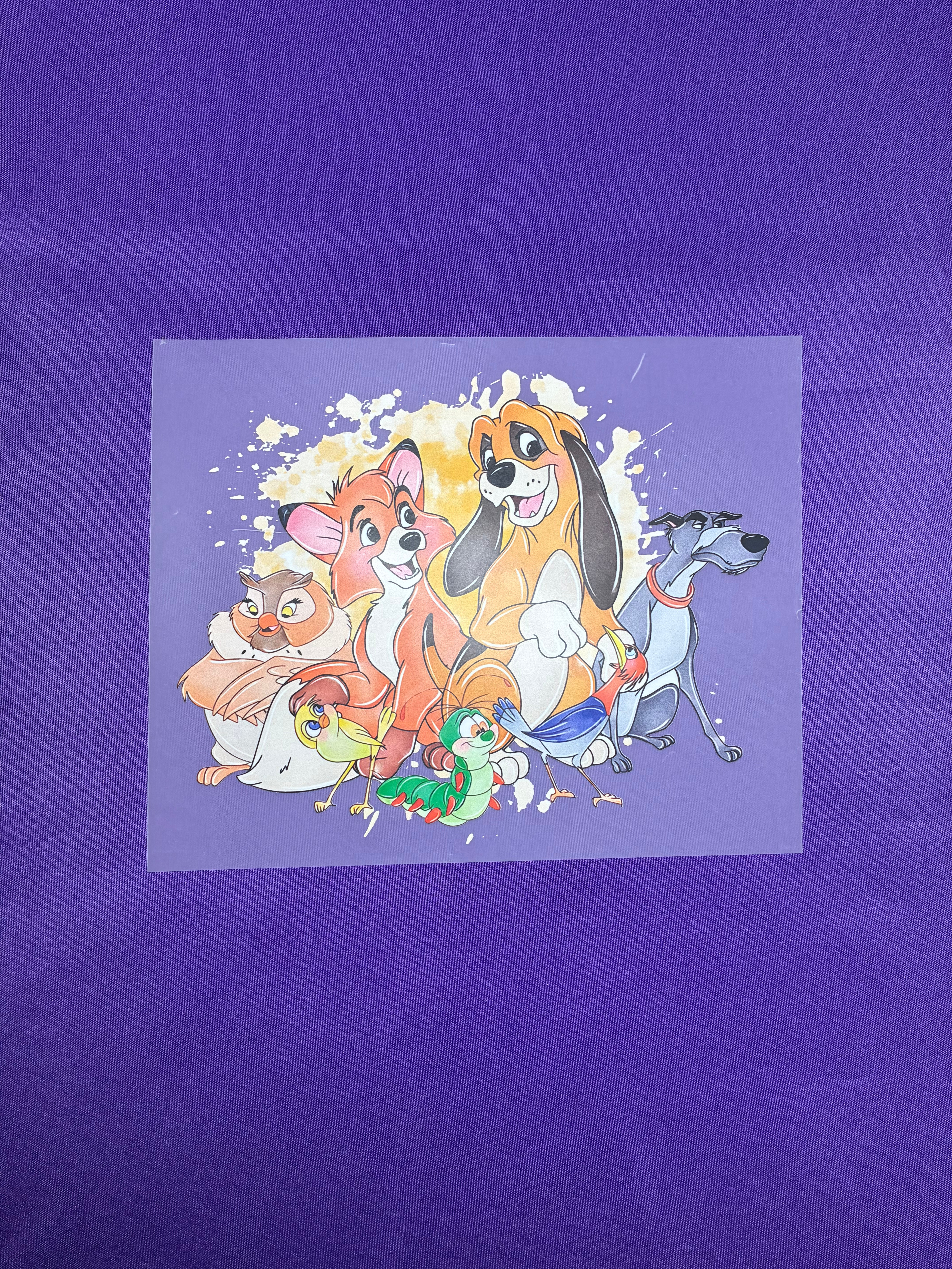 Kids Fox Shirt Transfer