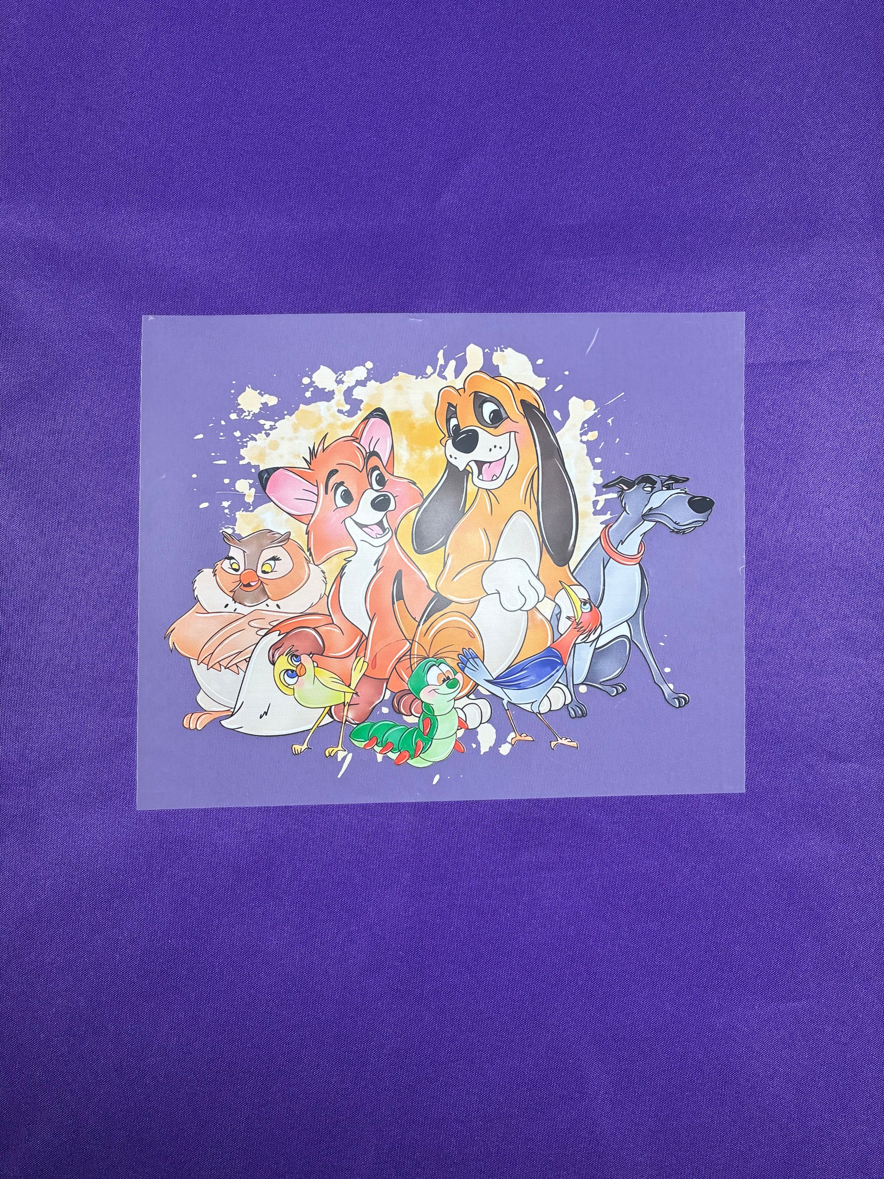 Kids Fox Shirt Transfer