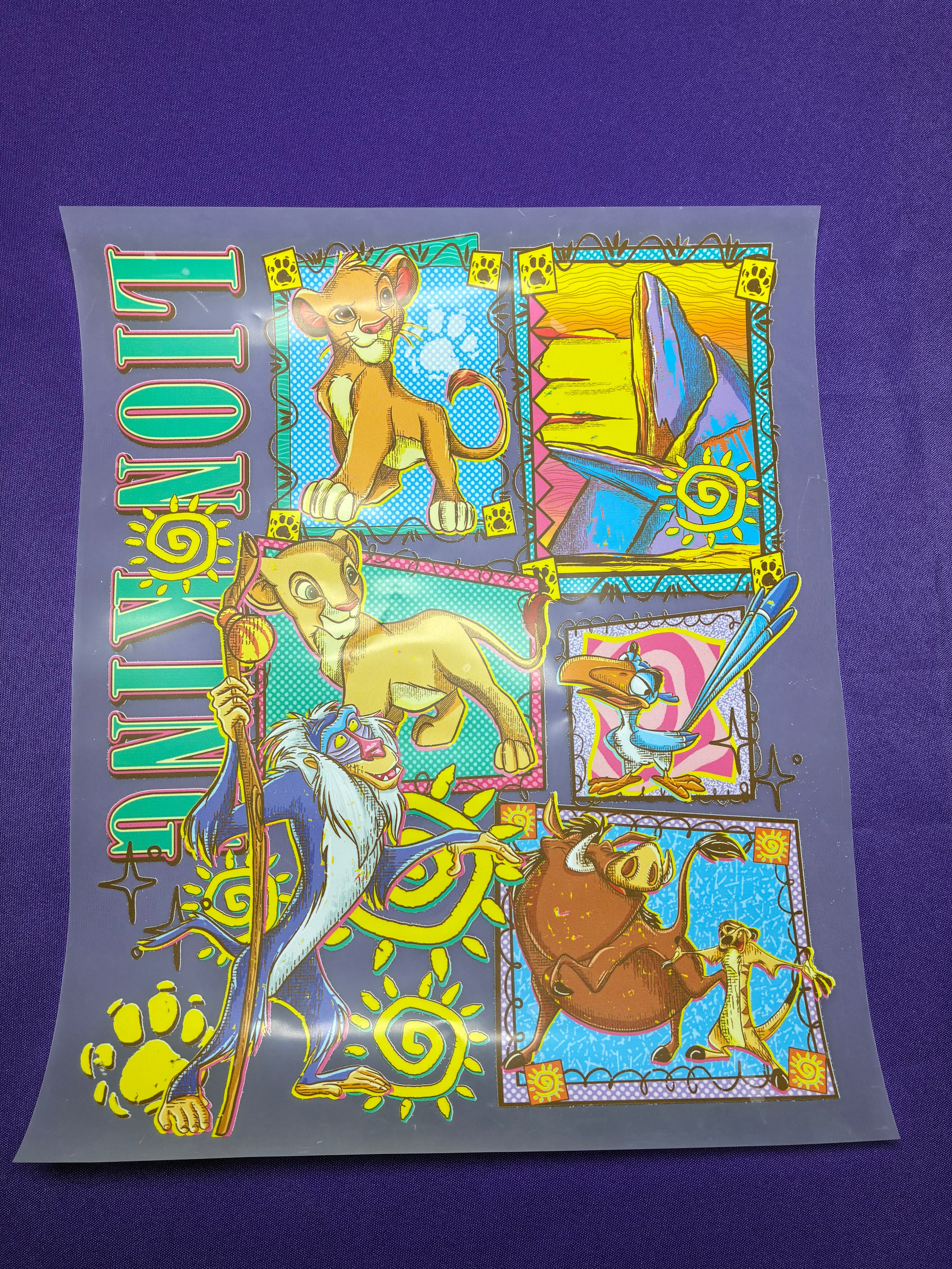 Lion Shirt Transfer
