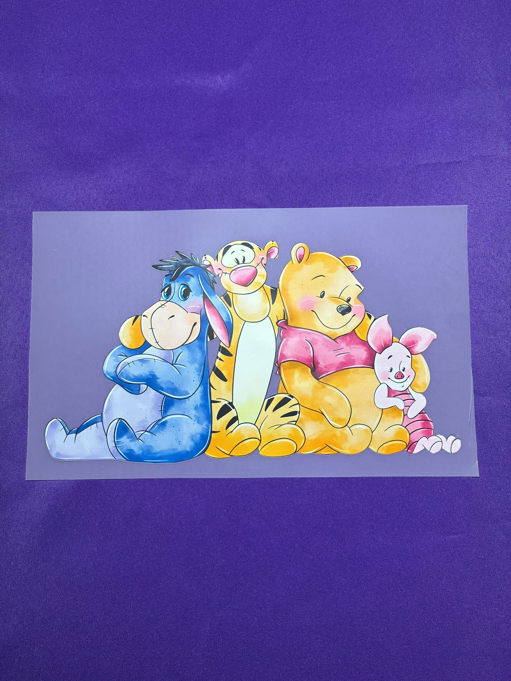 Pooh Characters Shirt Transfer