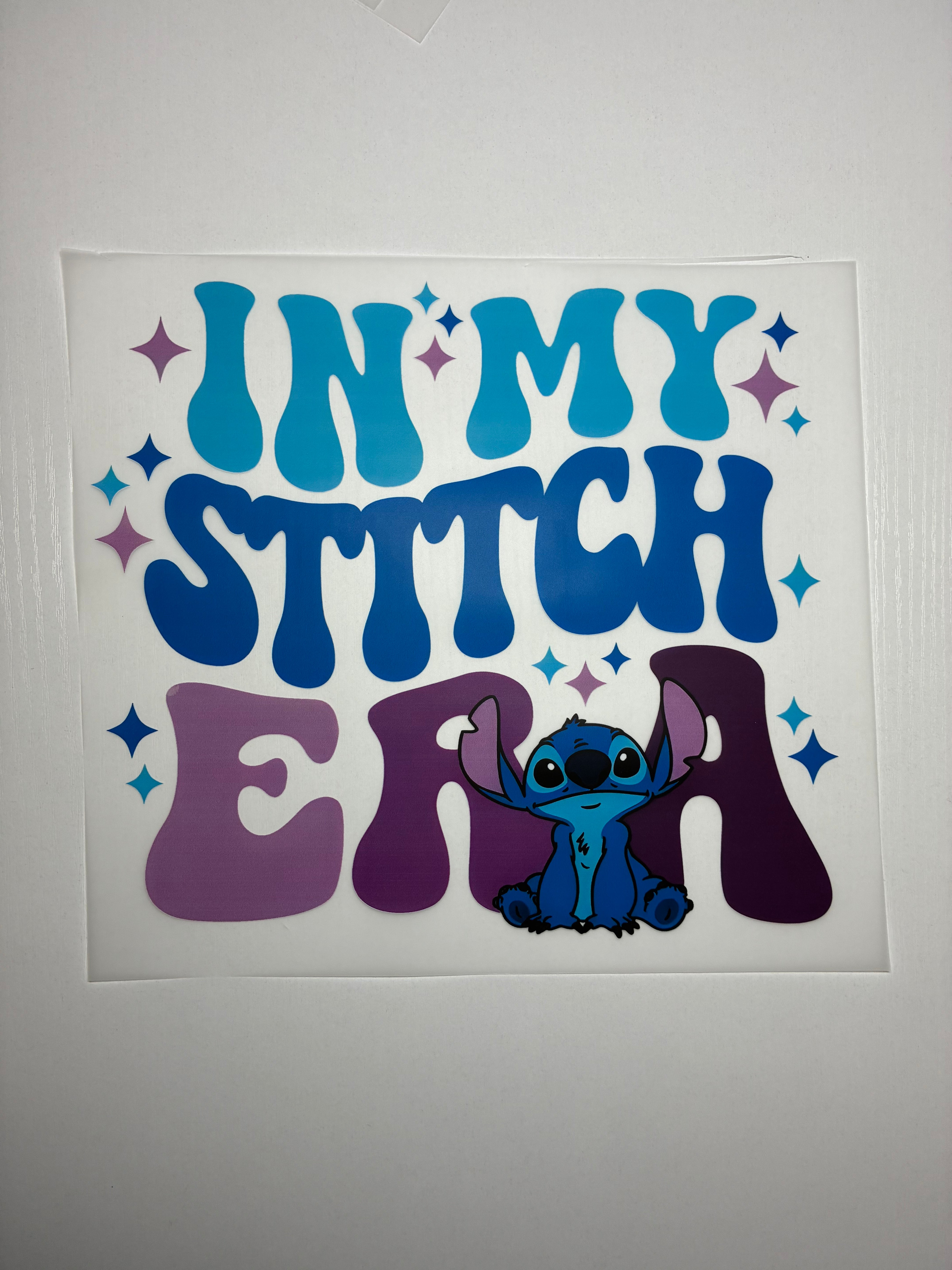 Blue Alien Shirt Transfer