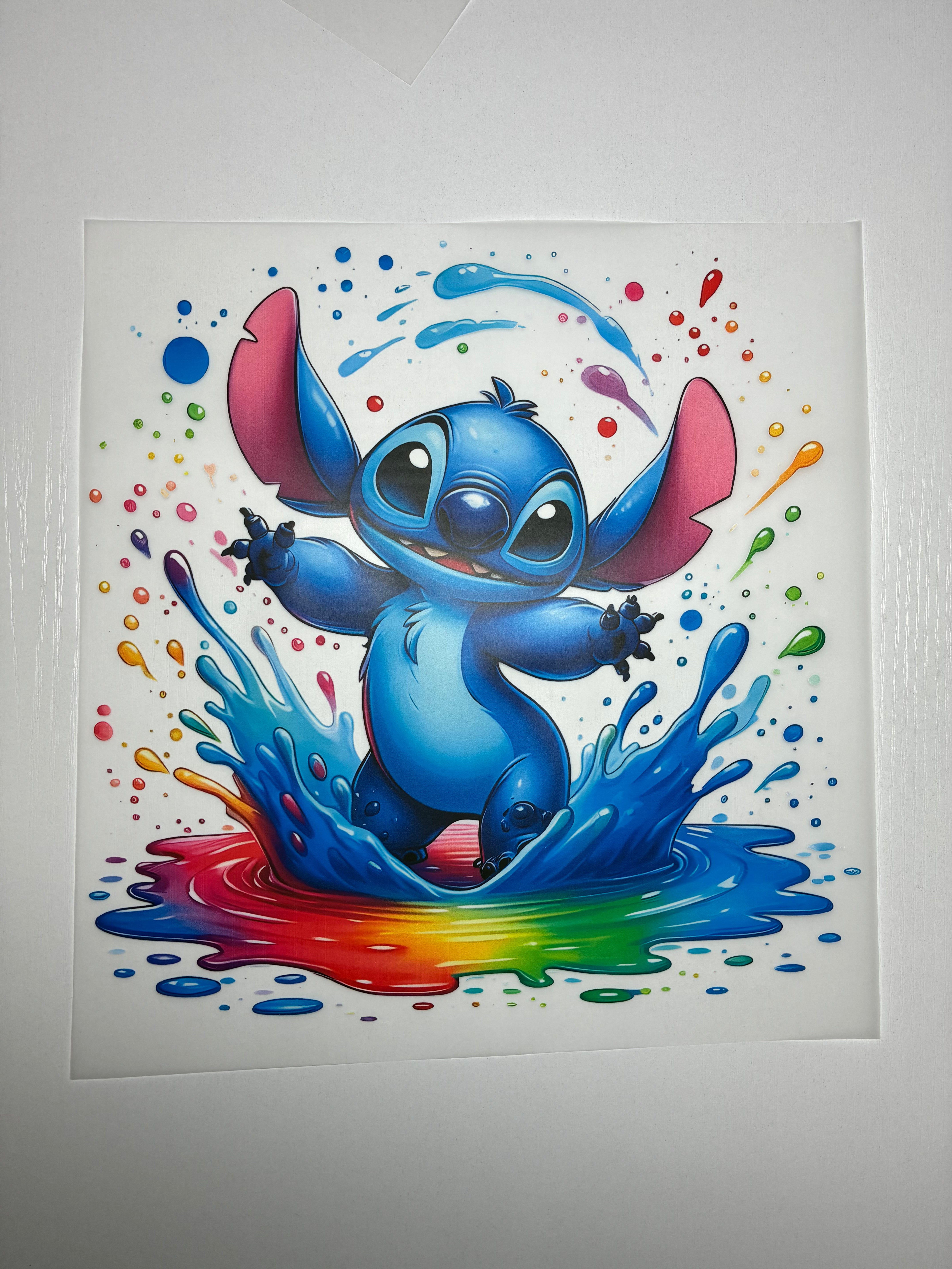 Blue Alien Shirt Transfer