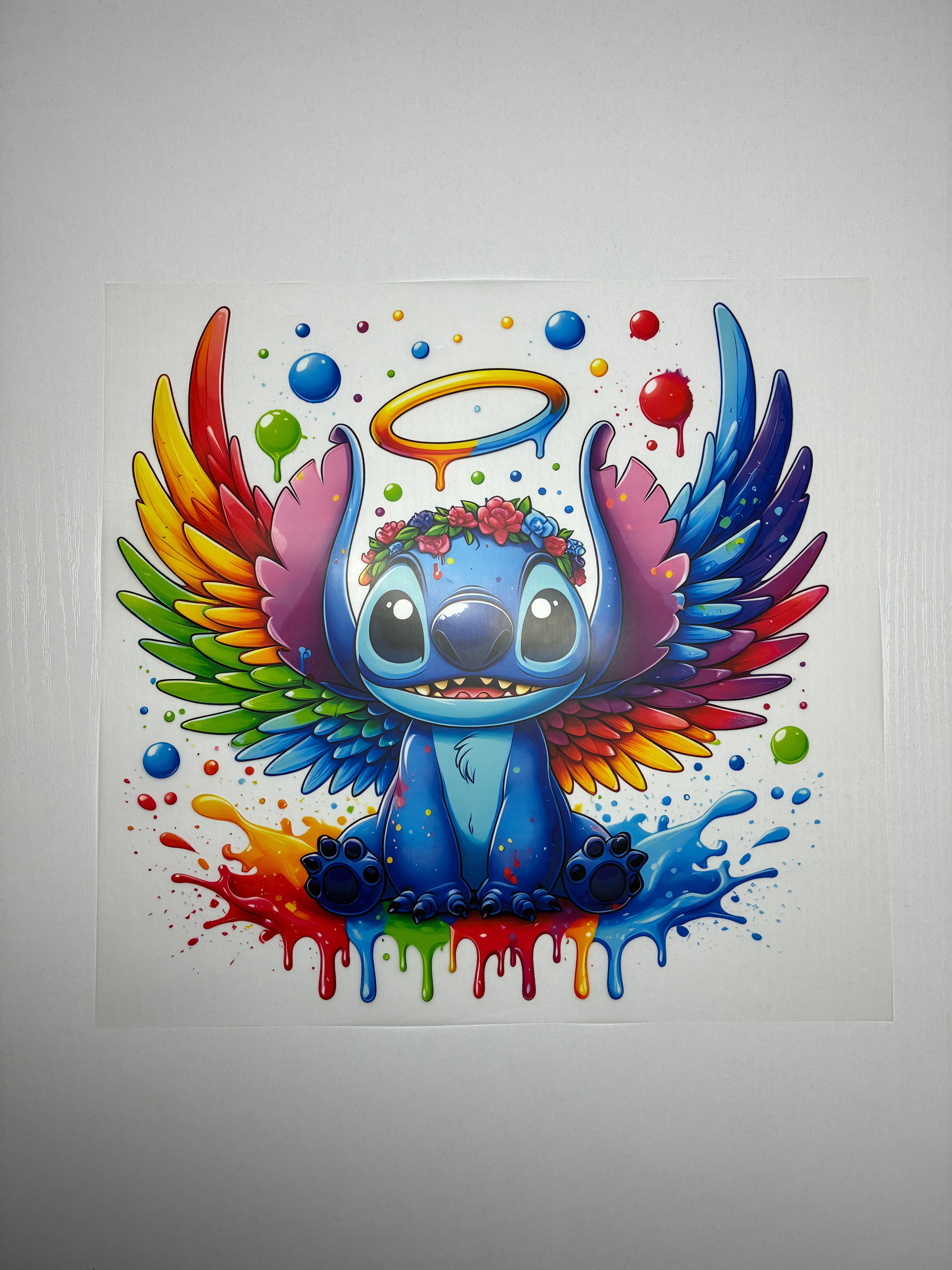 Blue Alien Shirt Transfer
