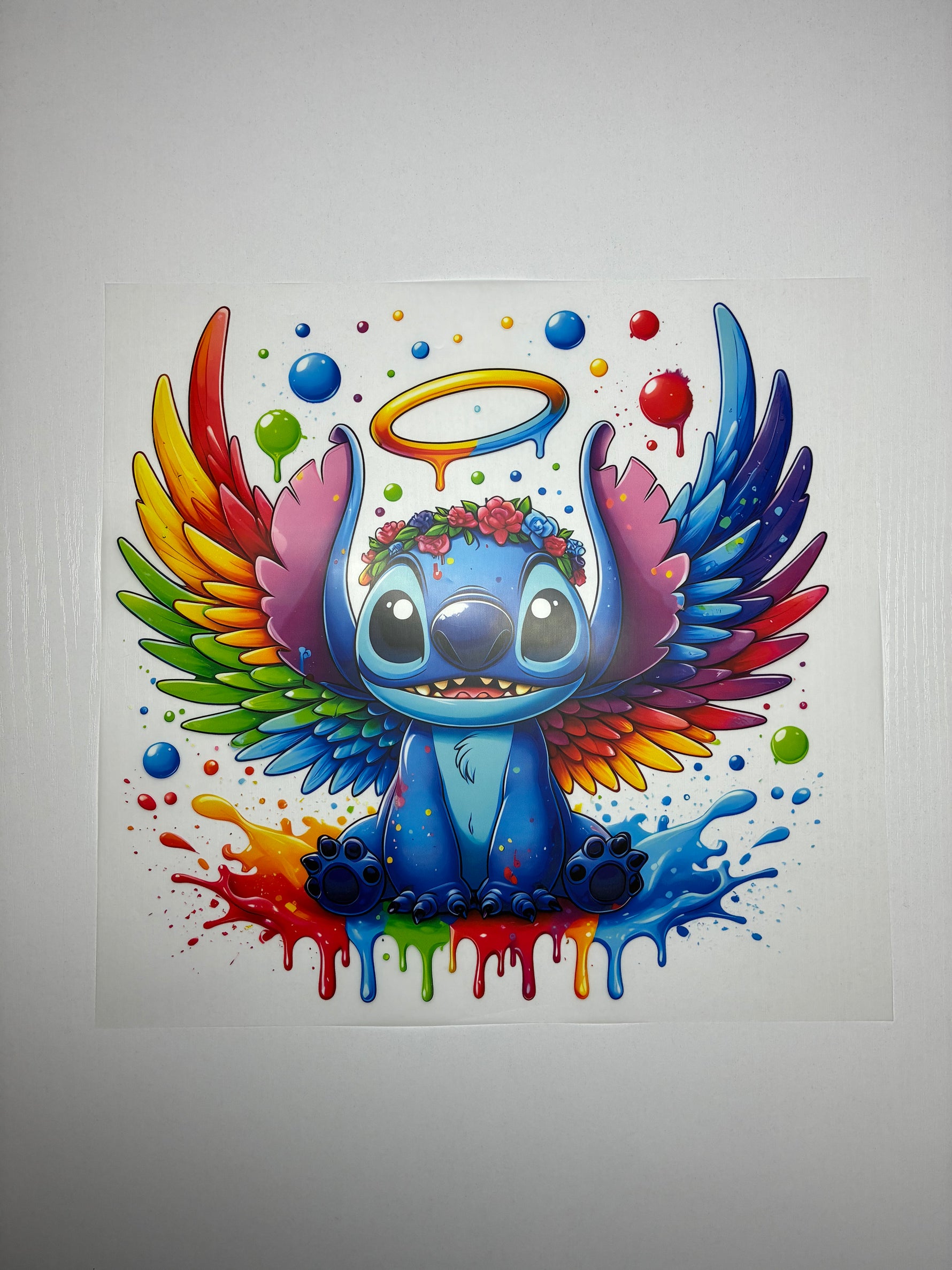 Blue Alien Shirt Transfer