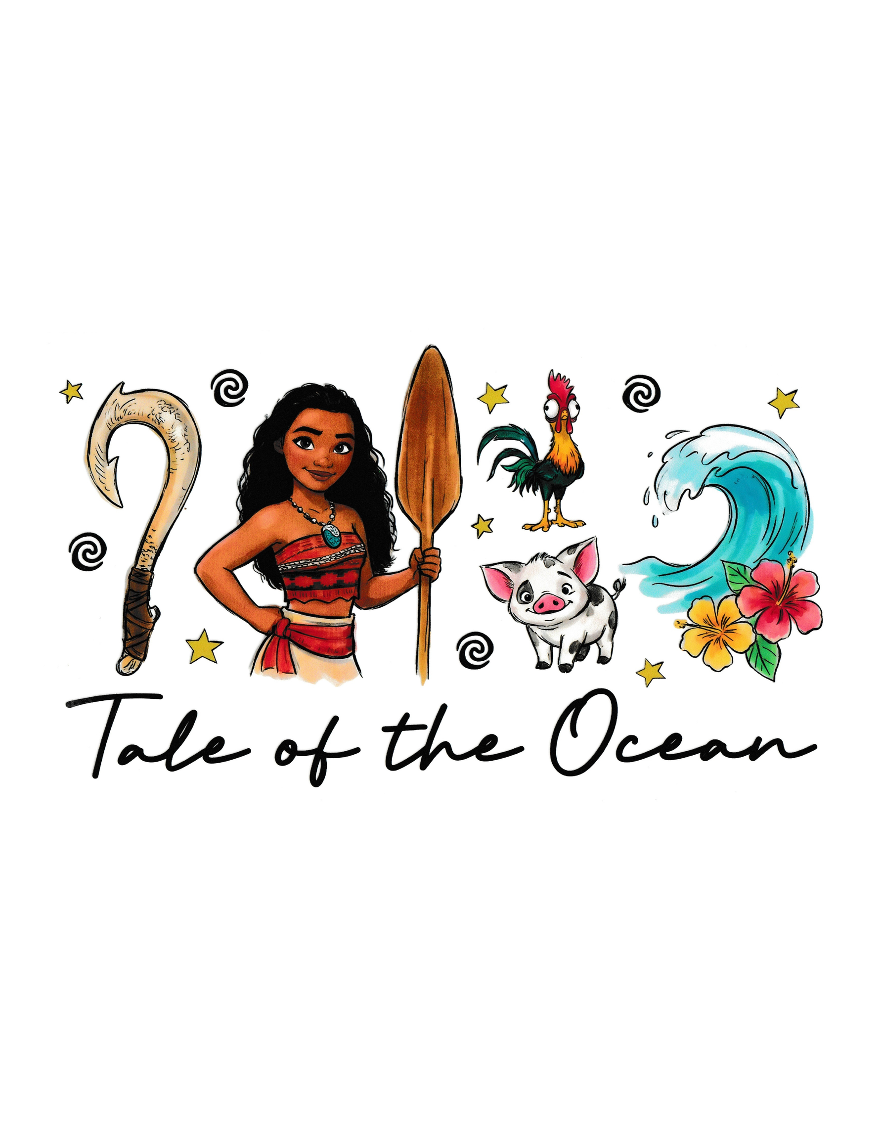 Tale of the Ocean Shirt Transfer