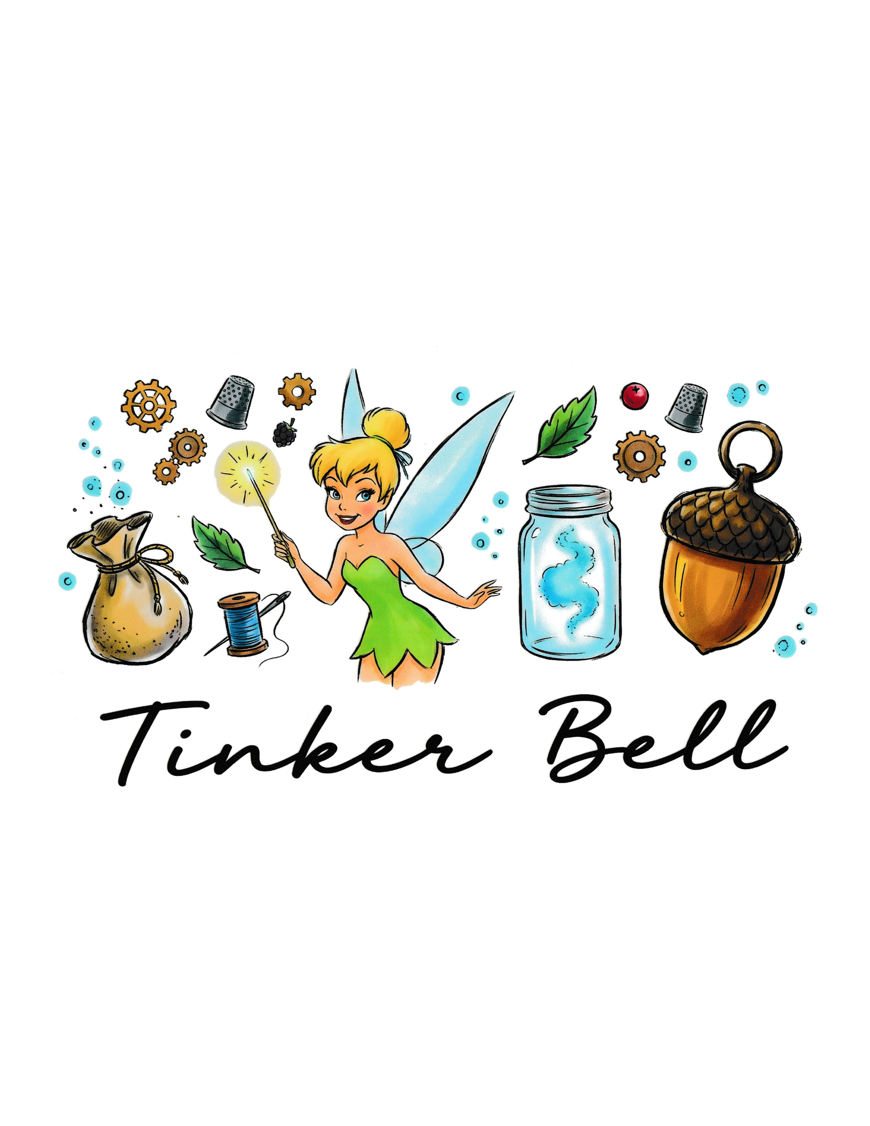Tinker Bell Shirt Transfer