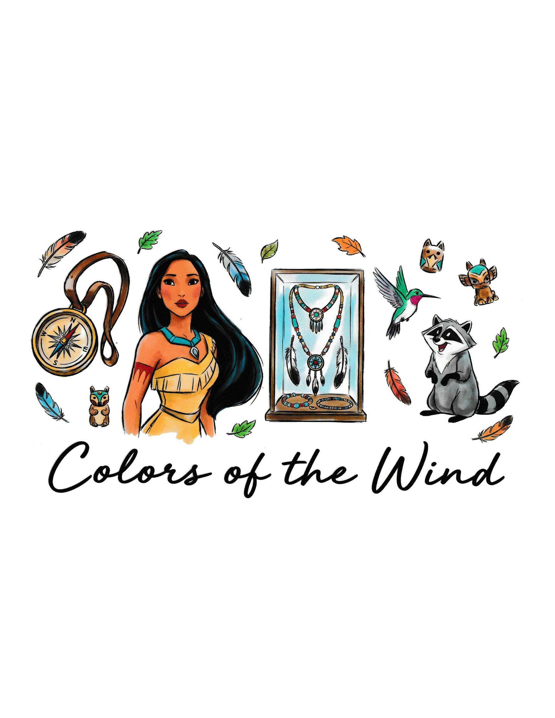 Colors of the Wind Shirt Transfer